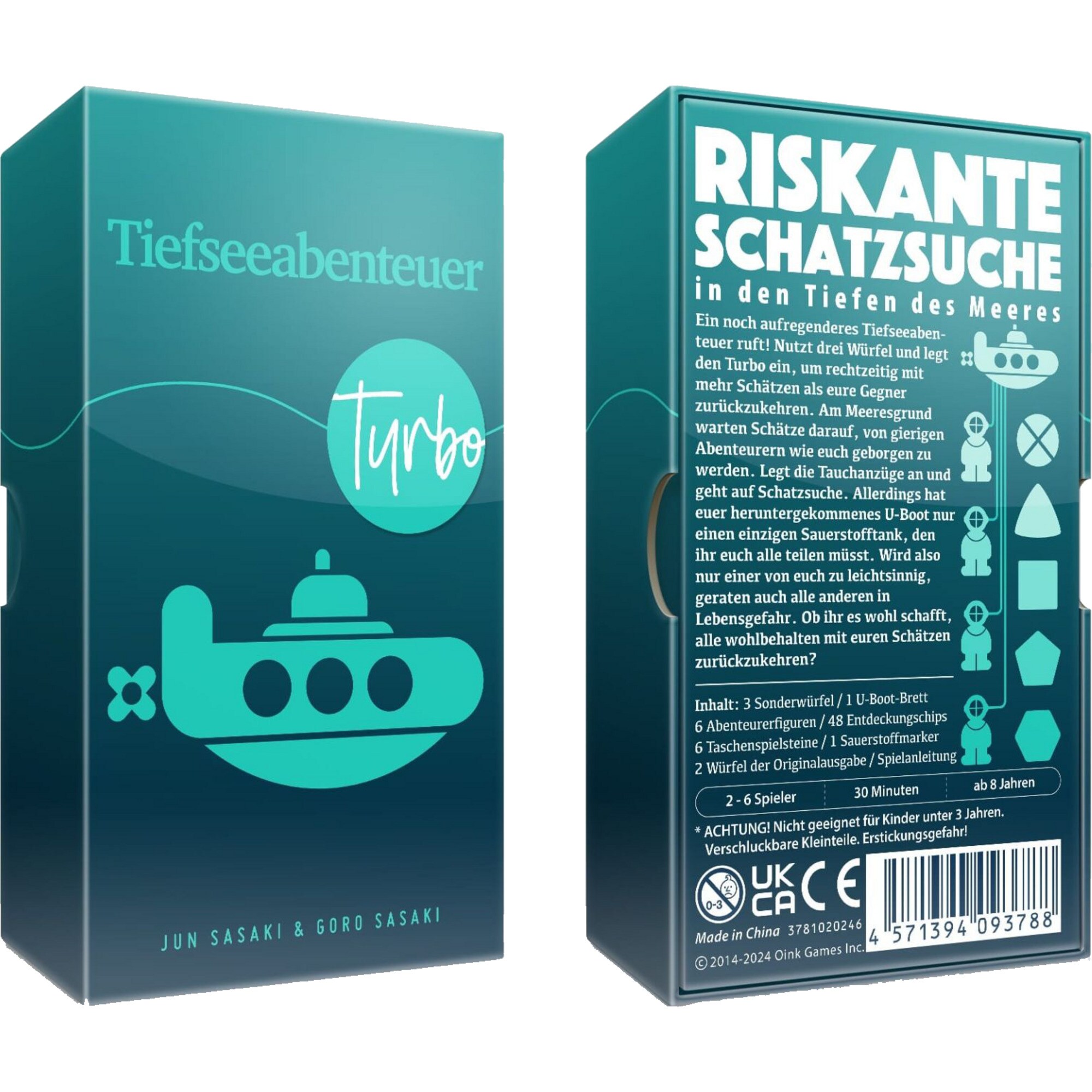 Pegasus Brettspiel Tiefseeabenteuer Turbo - Bild 1