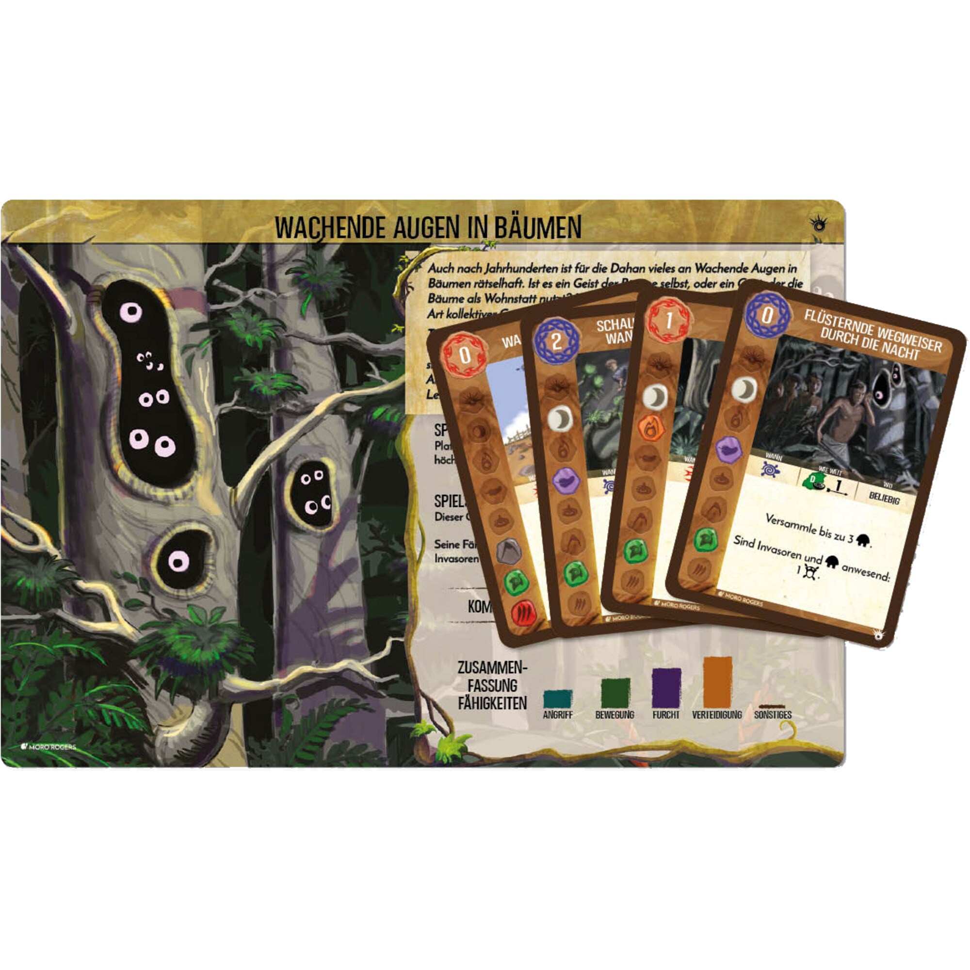 Pegasus Brettspiel Spirit Island: Wachende Augen in B&auml;umen - Bild 1