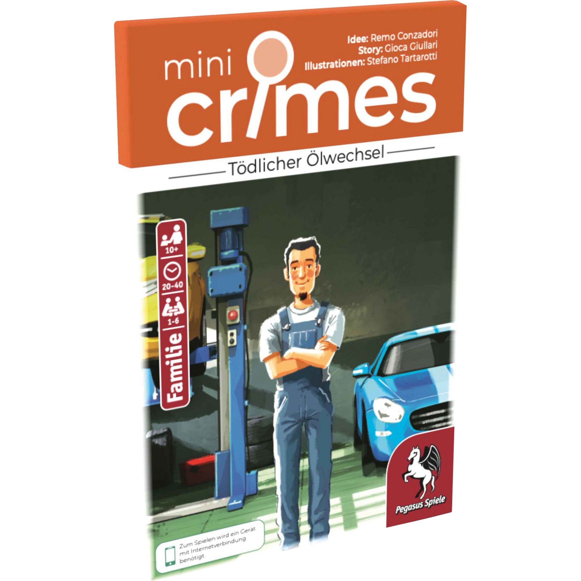 Pegasus R&auml;tselspiel MiniCrimes - T&ouml;dlicher &Ouml;lwechsel - Bild 1
