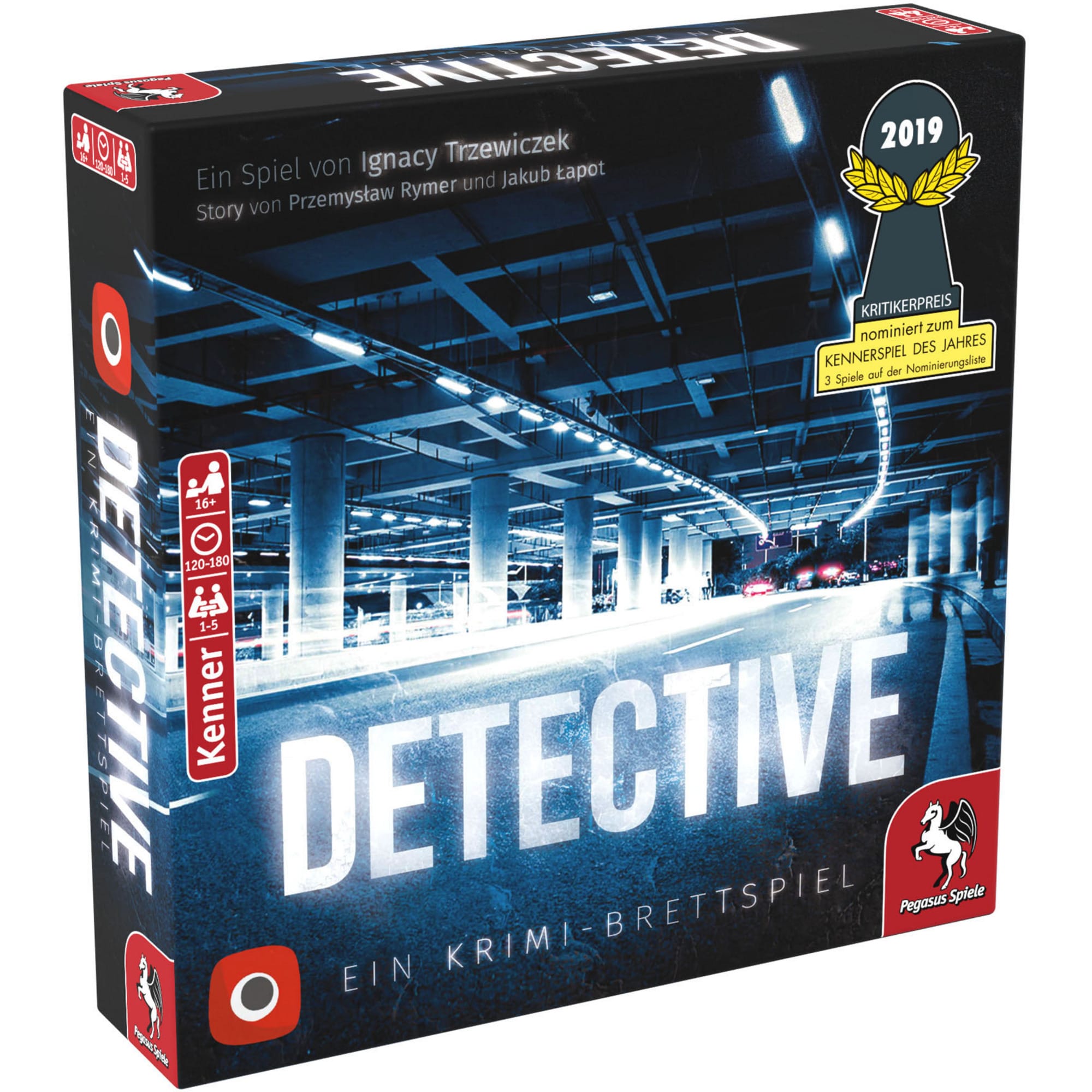 Pegasus R&auml;tselspiel Portal Games: Detective - Ein Krimi-Brettspiel - Bild 1