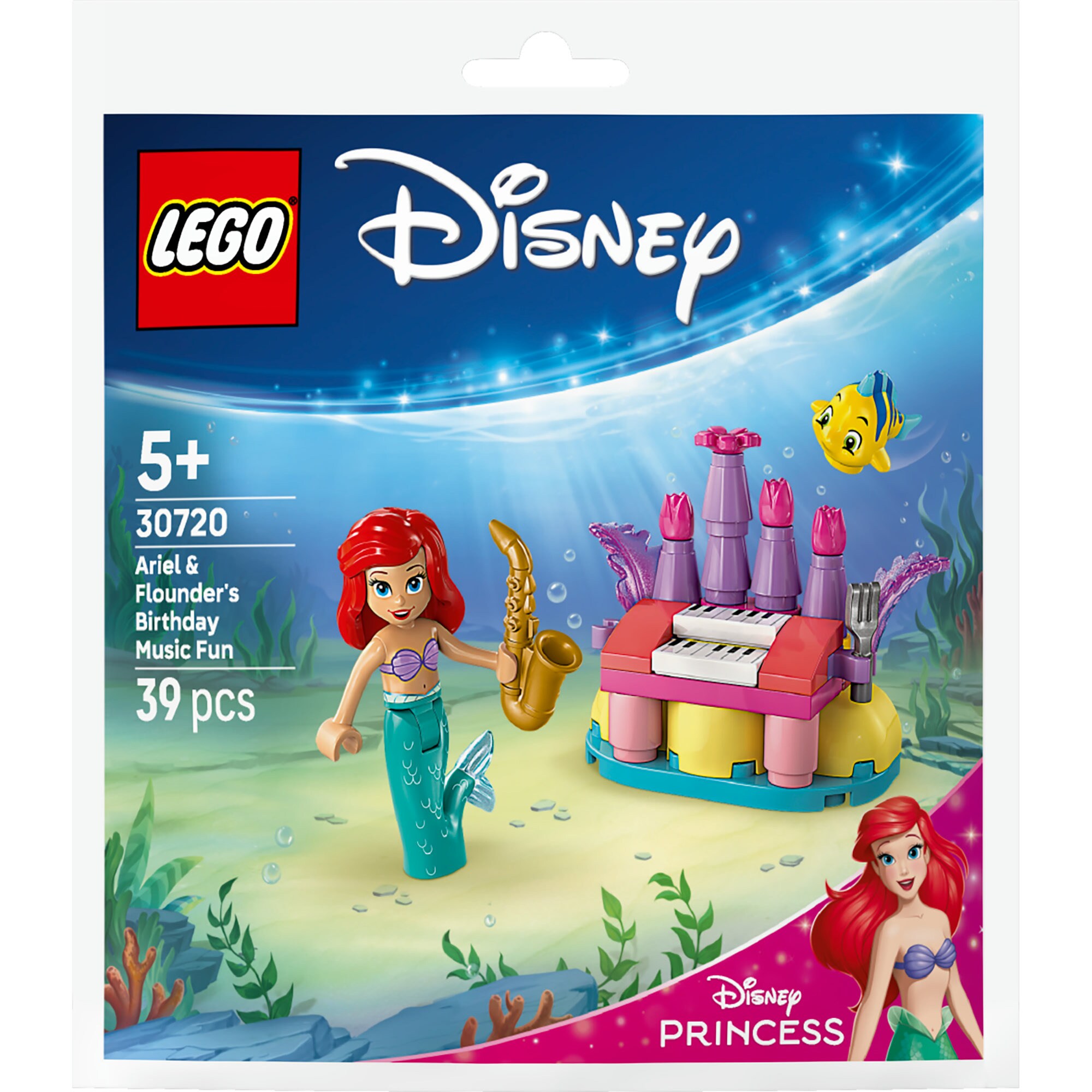 LEGO Konstruktionsspielzeug Disney Princess Arielles & Fabius' Geburtstagsmusikspa&szlig; - Bild 1