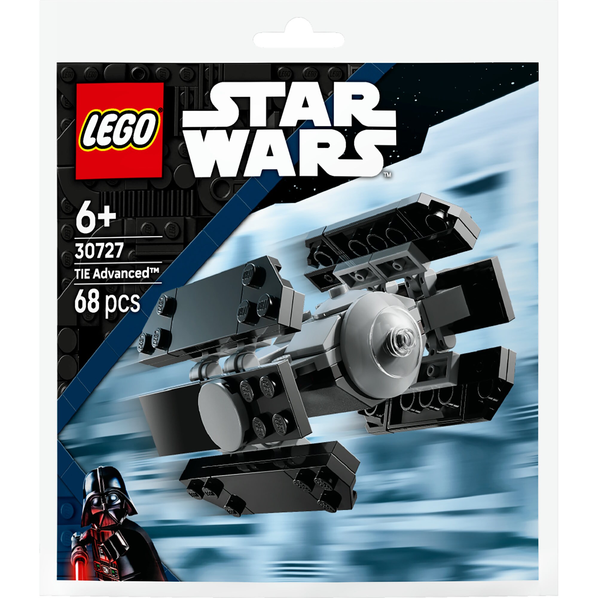 LEGO Konstruktionsspielzeug Star Wars TIE Advanced Mini-Modell - Bild 1