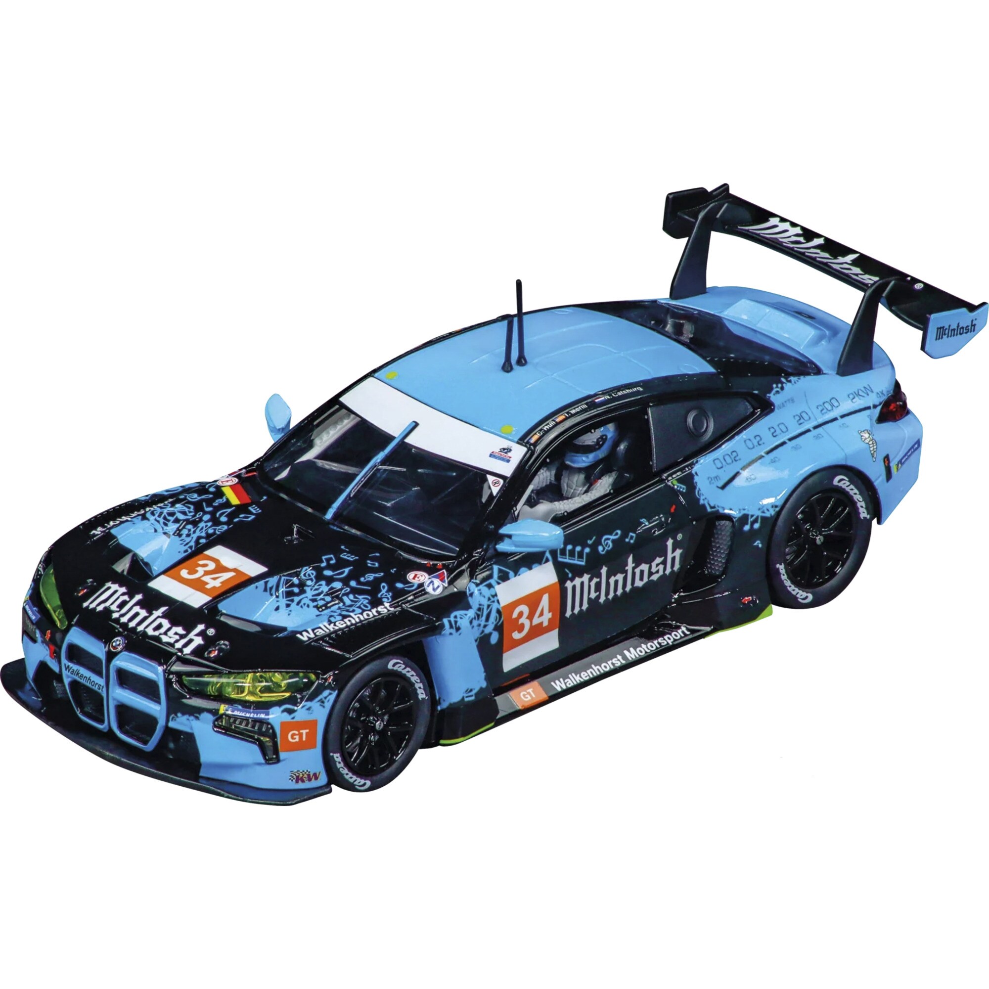 Carrera Rennwagen HYBRID BMW M4 GT3 "Walkenhorst Motorsport, No.34" - Bild 1