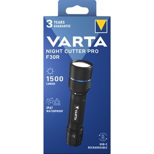 Varta Taschenlampe Night Cutter Pro F30R - Bild 1