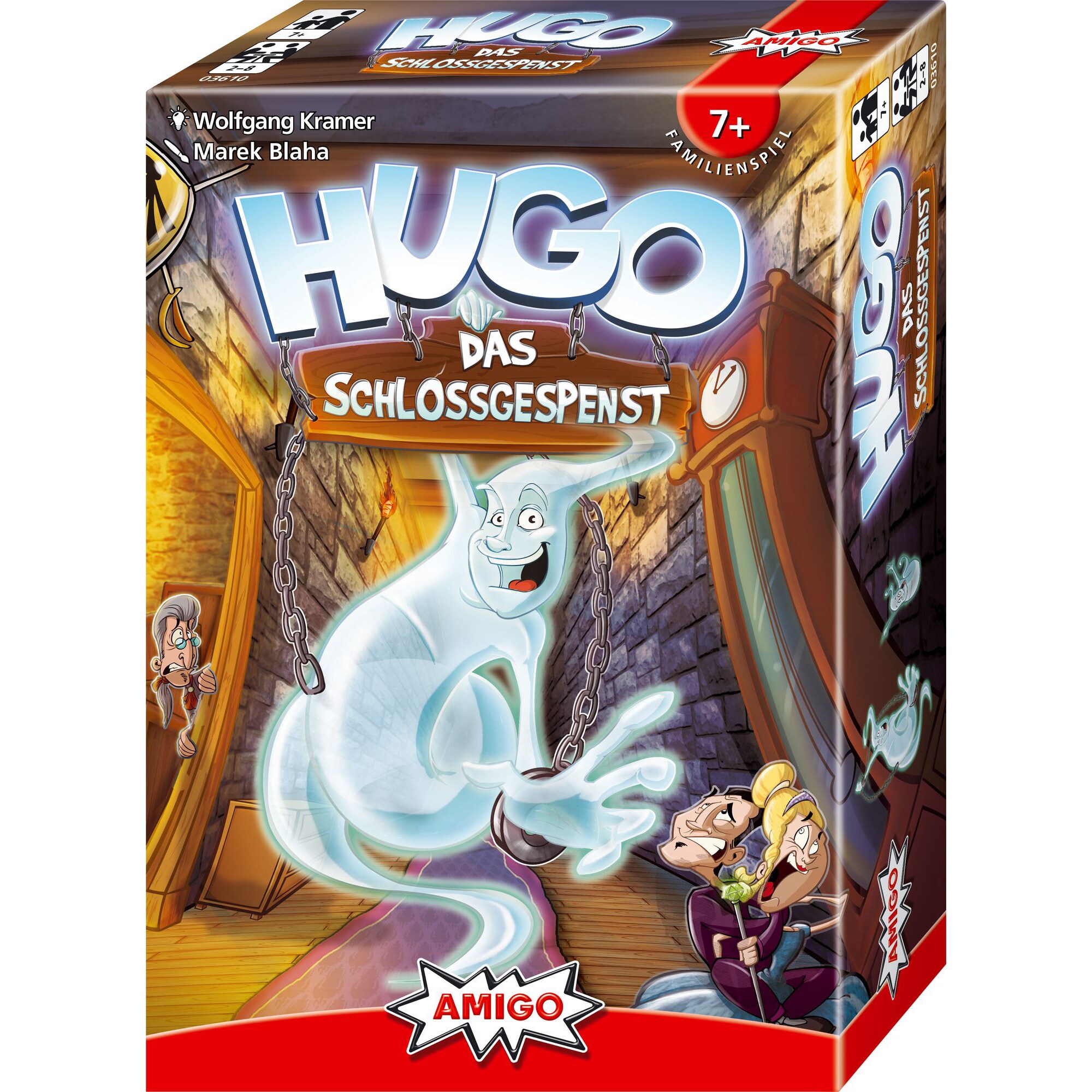 Amigo Brettspiel HUGO - Das Schlossgespenst - Bild 1