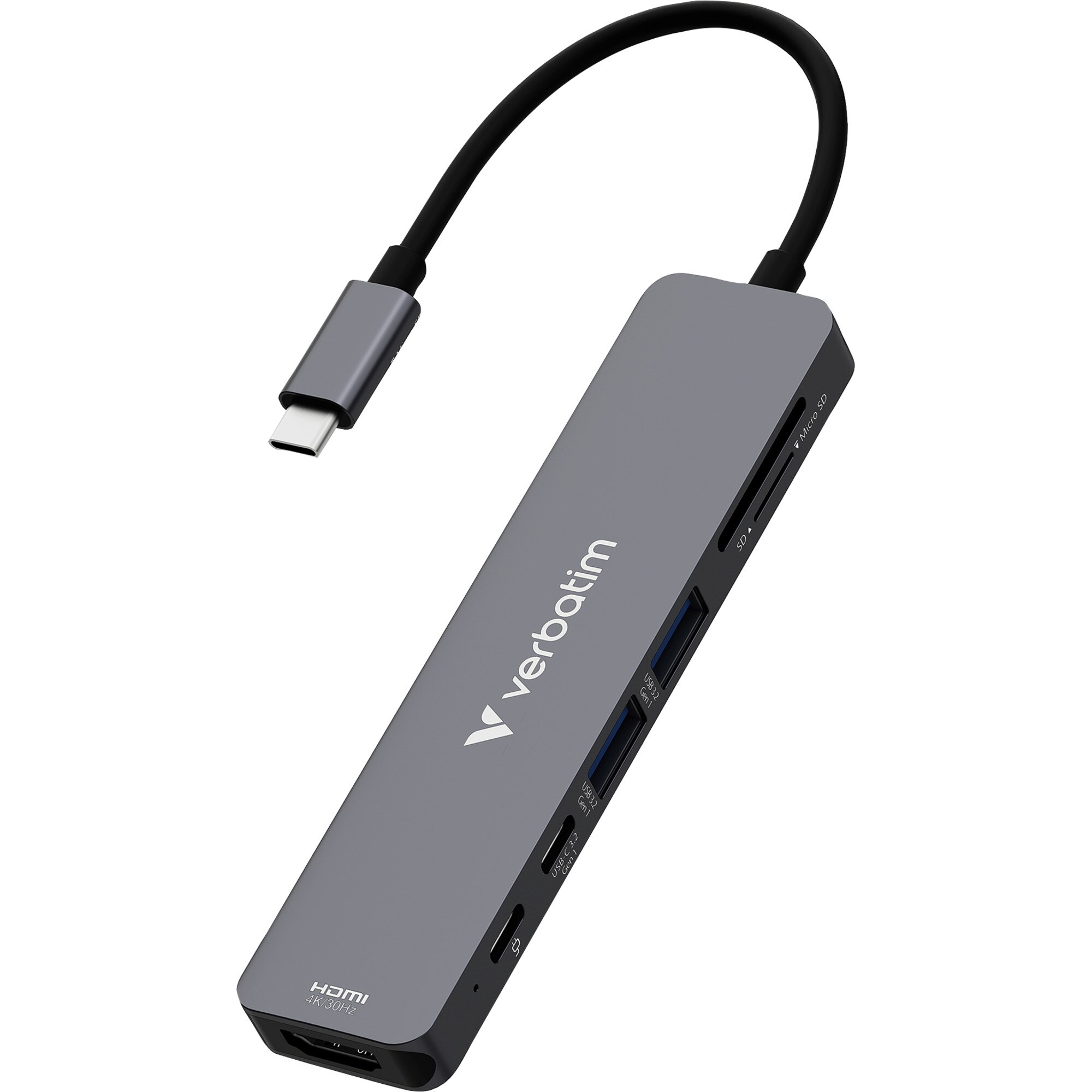 Verbatim Dockingstation USB-C Essentials Multiport-Hub, Card Reader - Bild 1