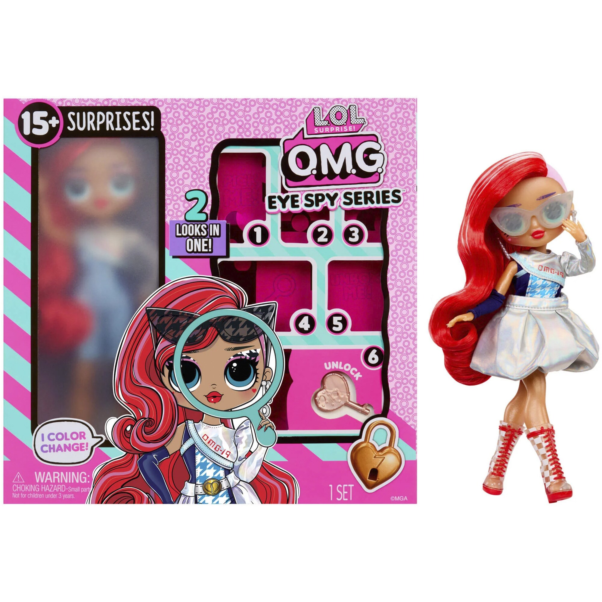 MGA Entertainment Puppe L.O.L. Surprise OMG Eye Spy - Spy - Bild 1