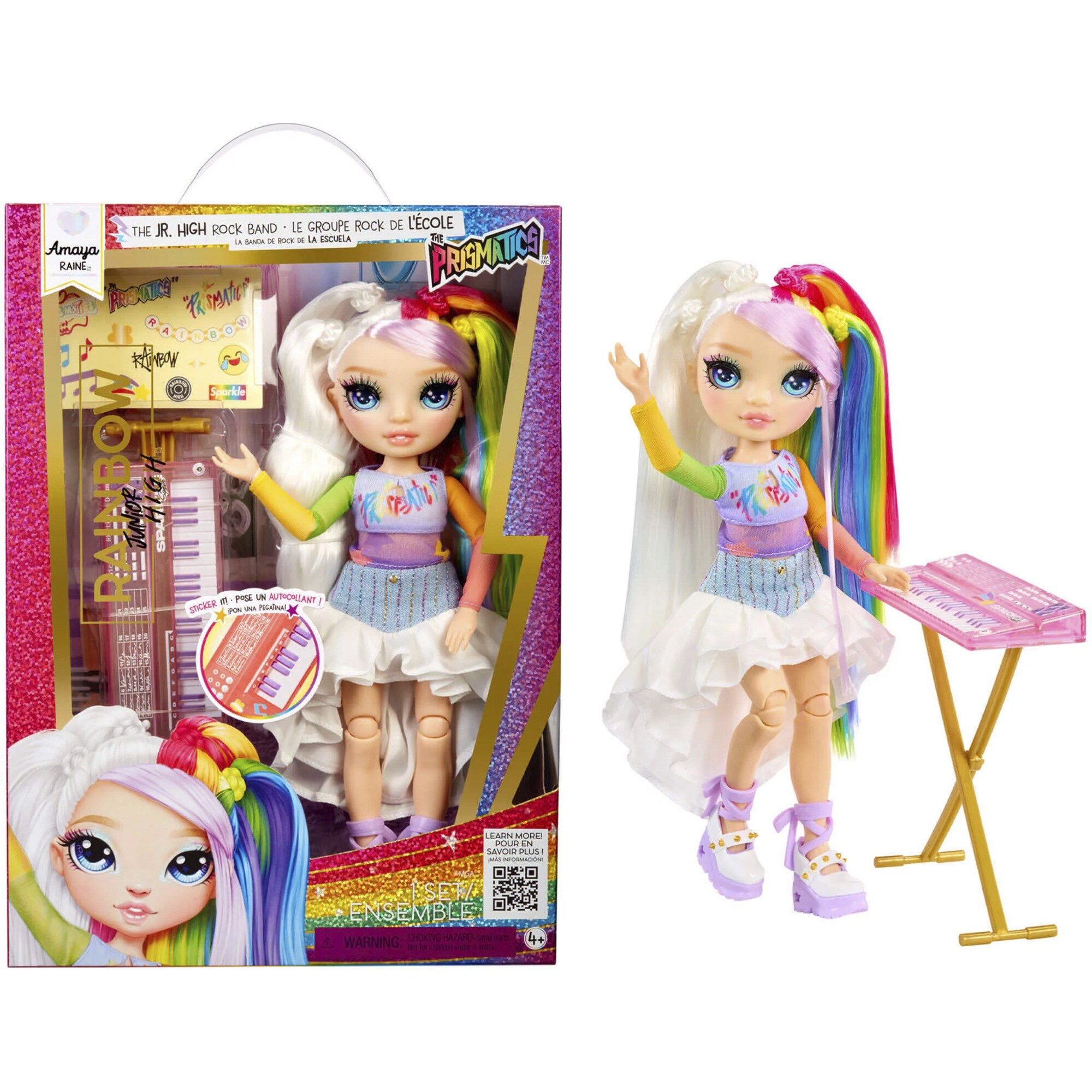 MGA Entertainment Puppe Rainbow High Jr High Rockband - Amaya - Bild 1