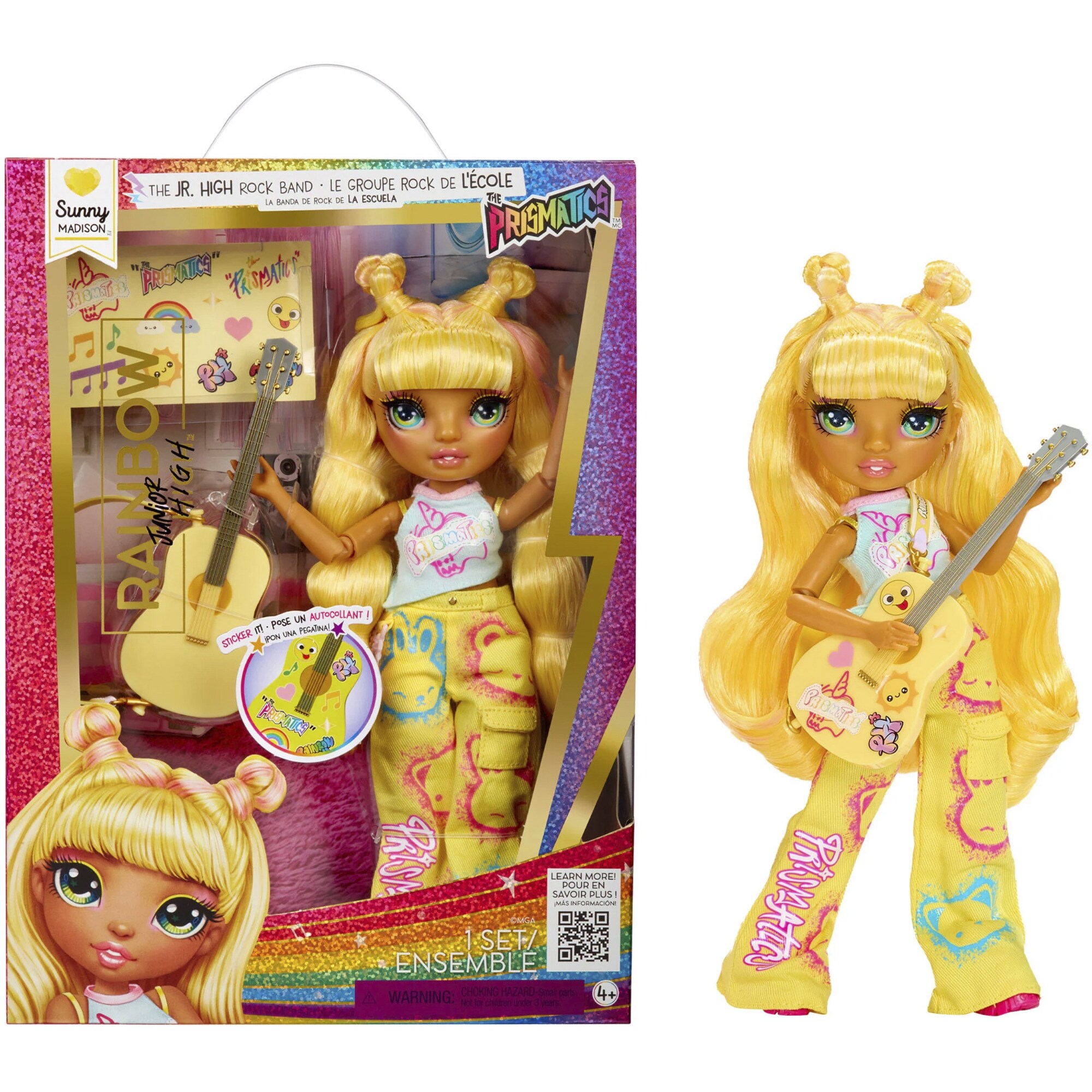 MGA Entertainment Puppe Rainbow High Jr High Rockband - Sunny - Bild 1