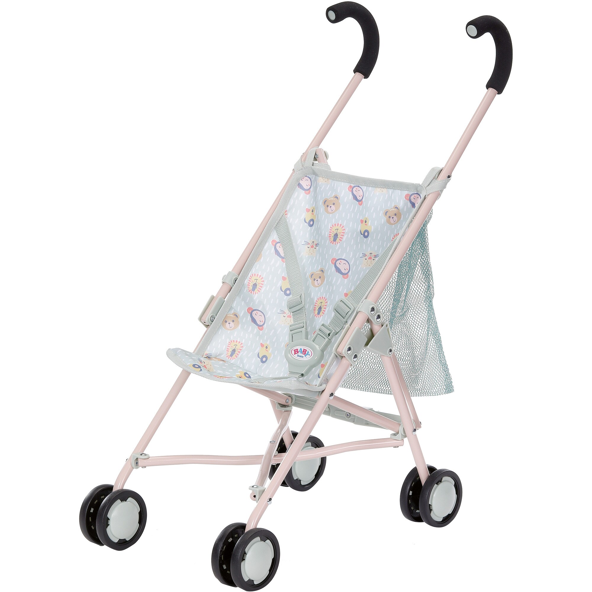 ZAPF Creation Puppenwagen BABY born Kinderwagen mit Tasche Dschungel - Bild 1