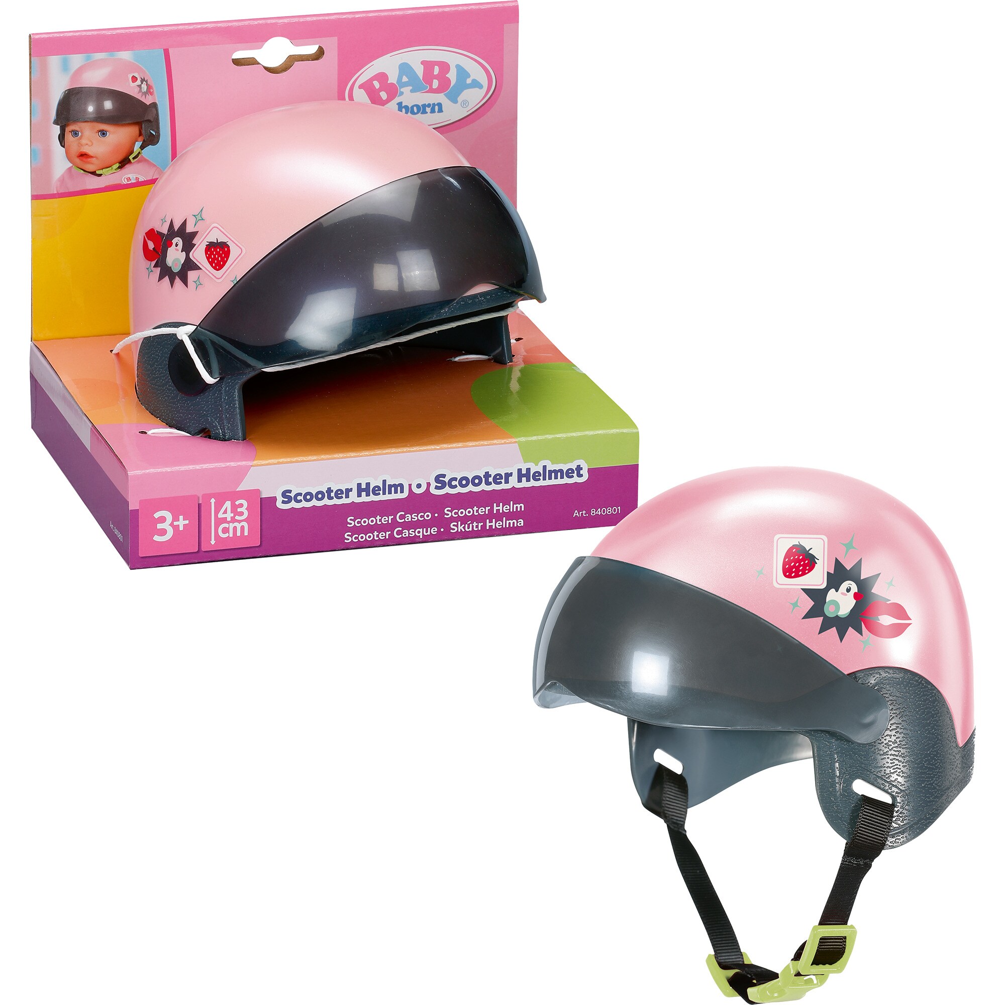 ZAPF Creation Puppenzubeh&ouml;r BABY born Scooter Helm 43cm - Bild 1