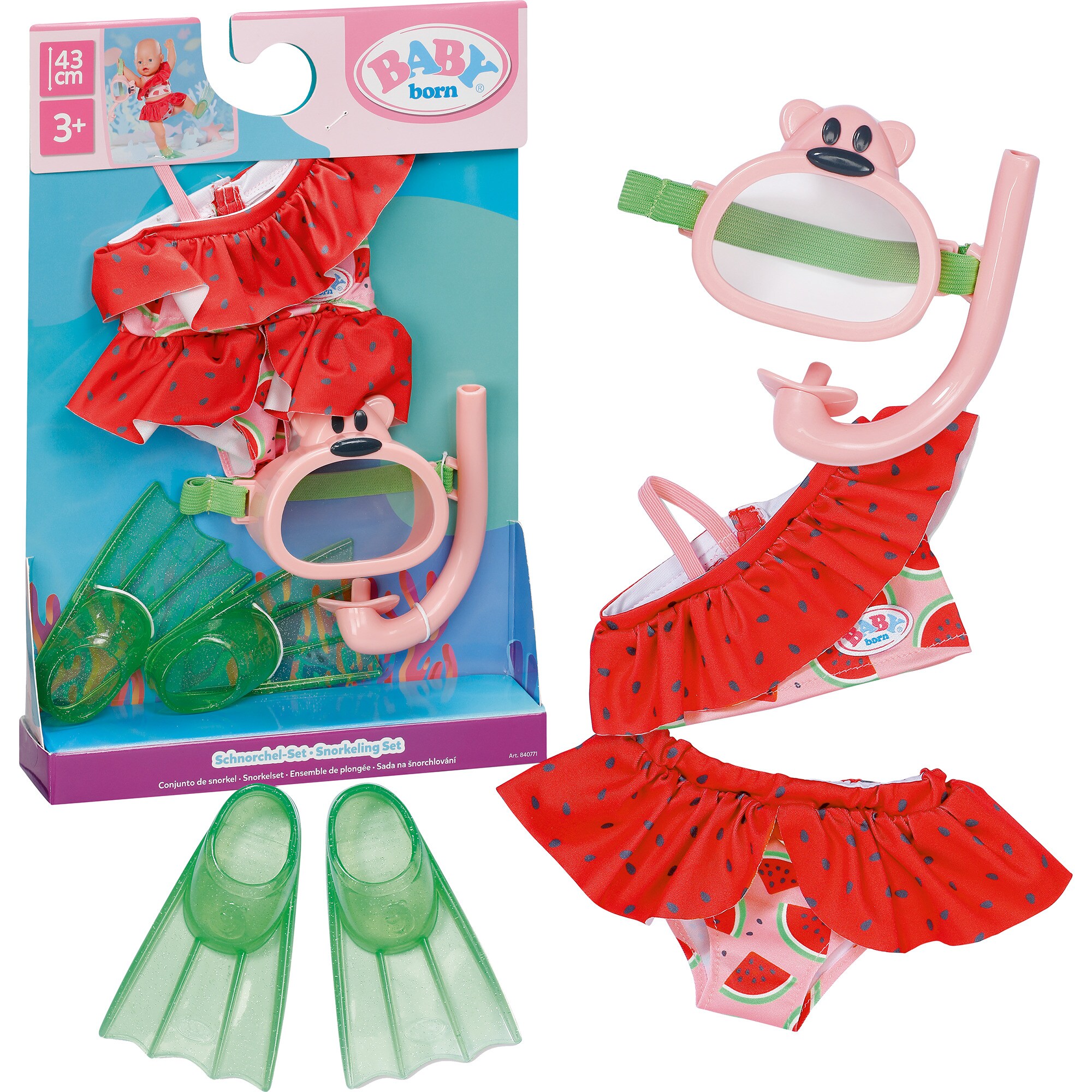 ZAPF Creation Puppenzubeh&ouml;r BABY born&reg; Schnorchel-Set 43cm - Bild 1