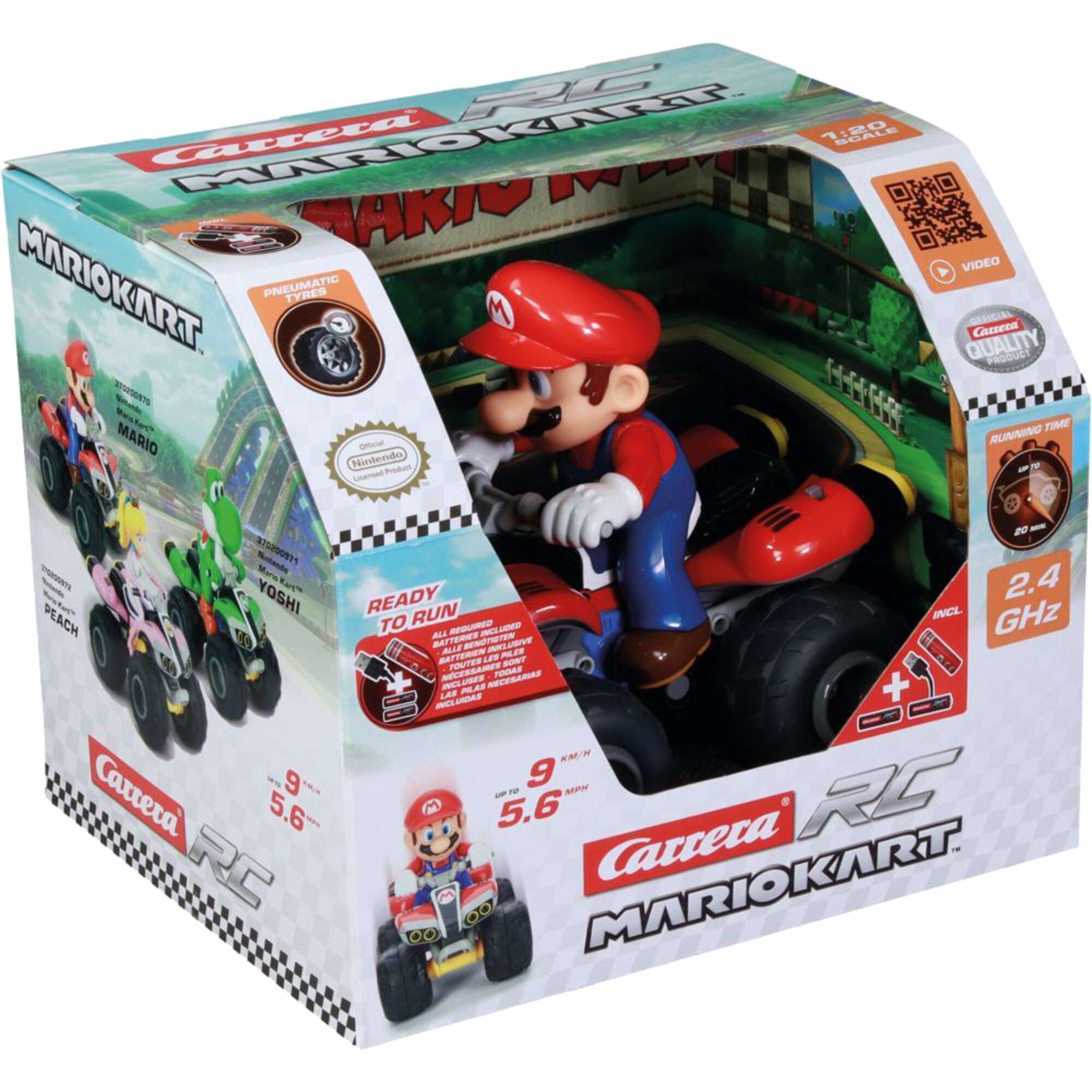 Carrera RC RC 2,4GHz Mario Kart Mario - Quad - Bild 1