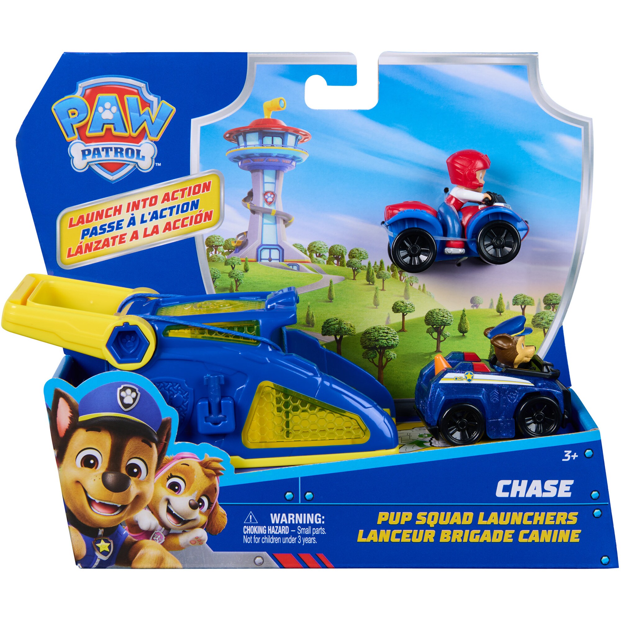 PAW PATROL Spielfahrzeug Paw Patrol - Pup Squad Launcher Set mit zwei Mini-Fahrzeugen - Bild 1