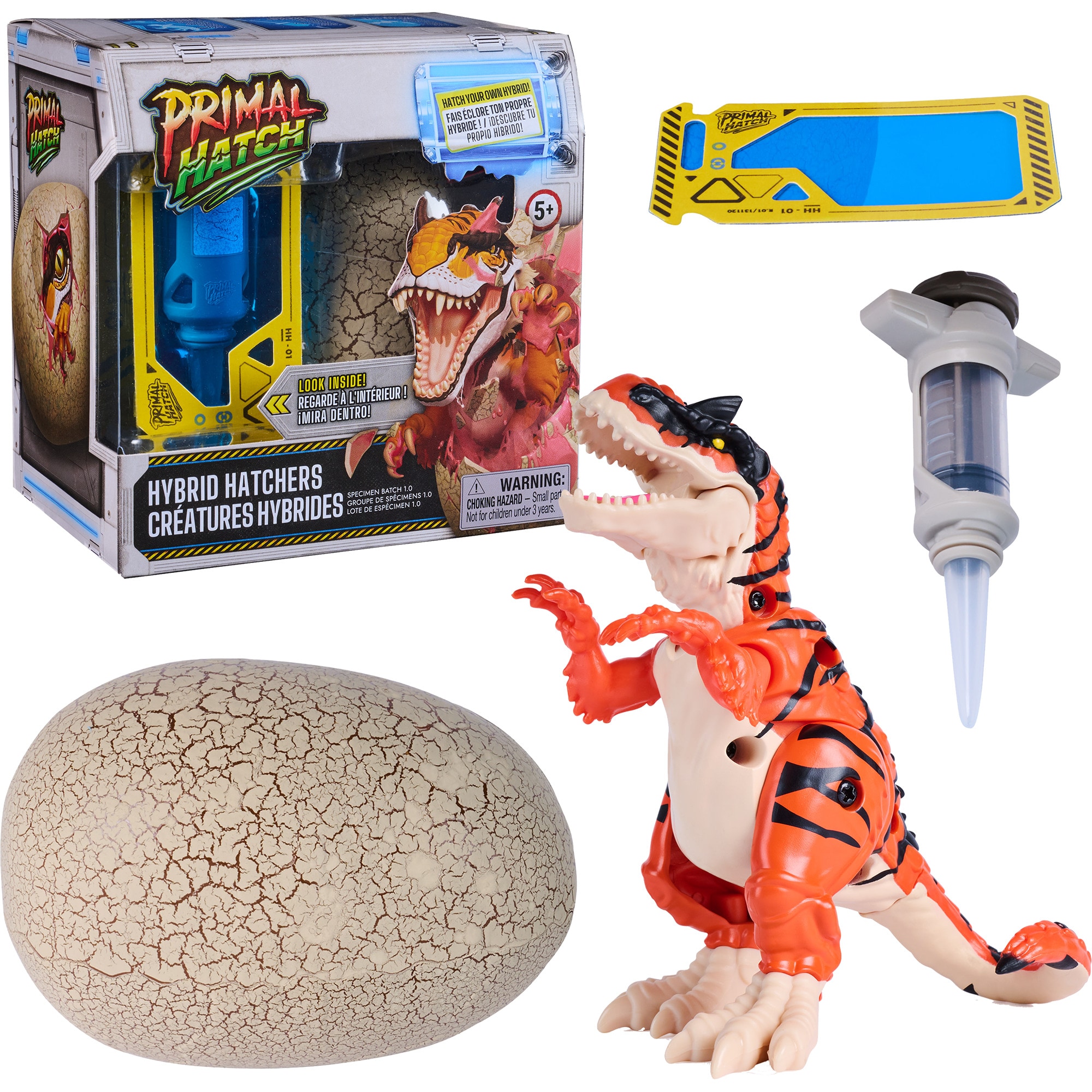 Spin Master Spielfigur Primal Hatch Hybrid Dinos - Dino Actionfigur im Ei - Bild 1