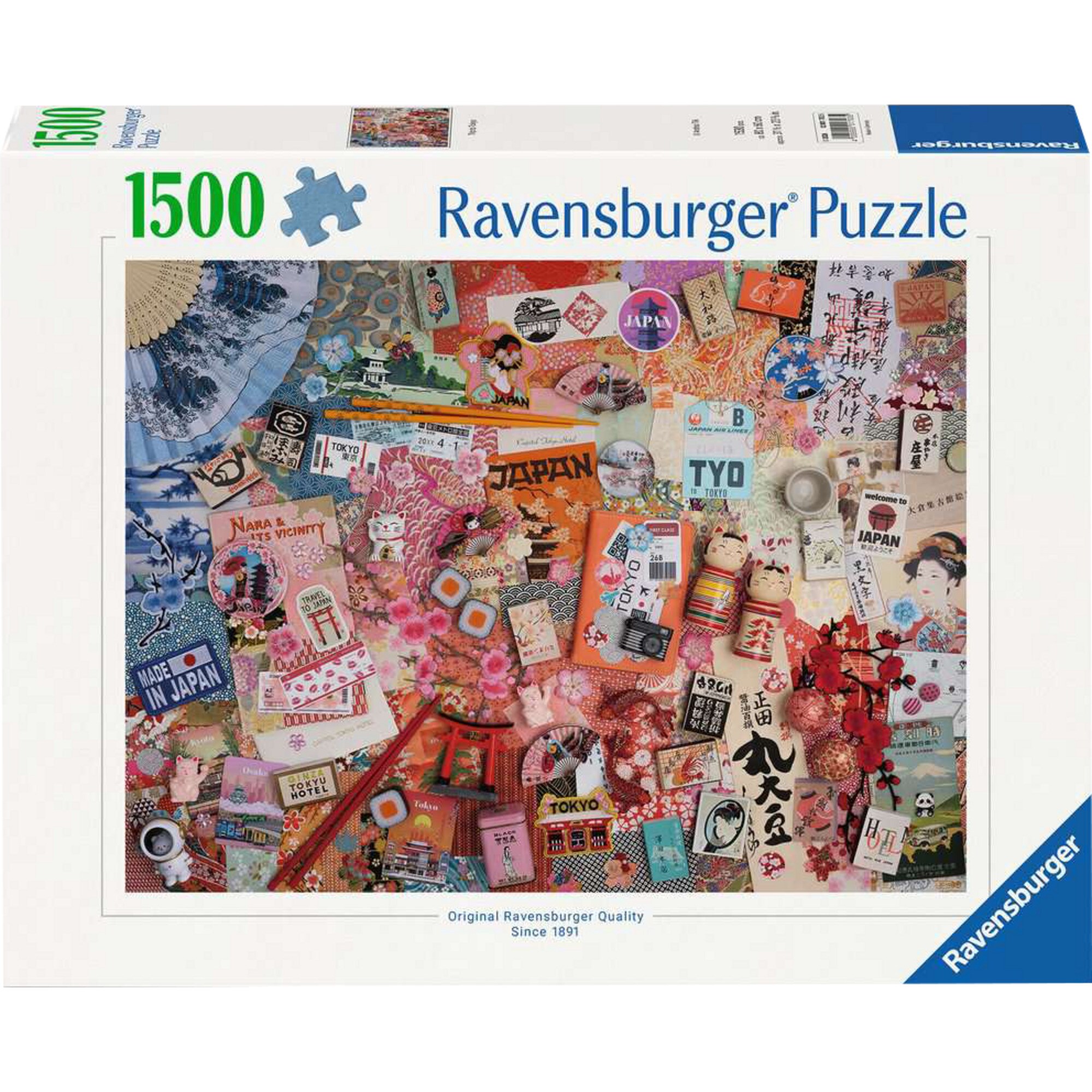 Ravensburger Puzzle Puzzle Reise nach Tokio - Bild 1