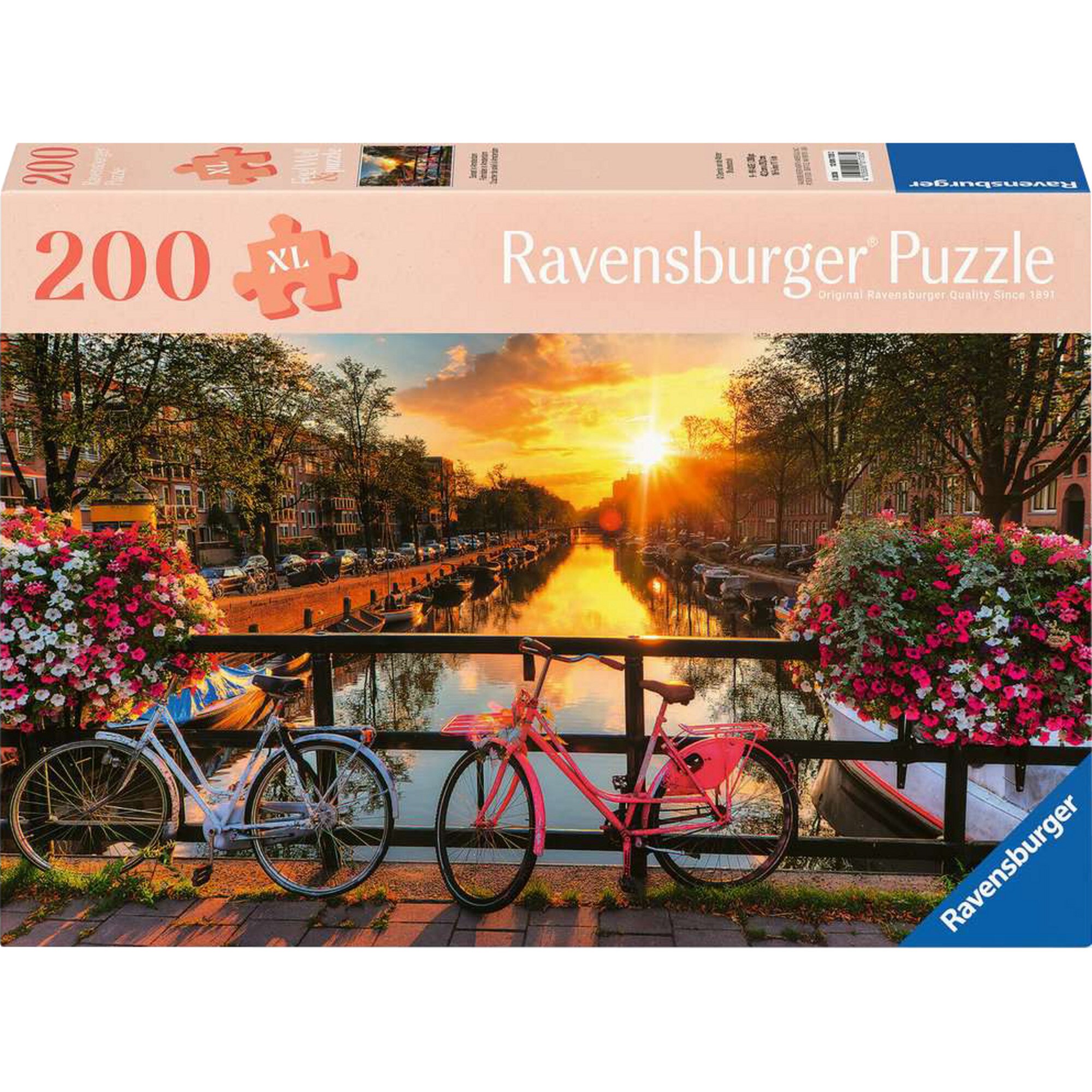 Ravensburger Puzzle Feel Well & Puzzle - Fahrr&auml;der in Amsterdam - Bild 1