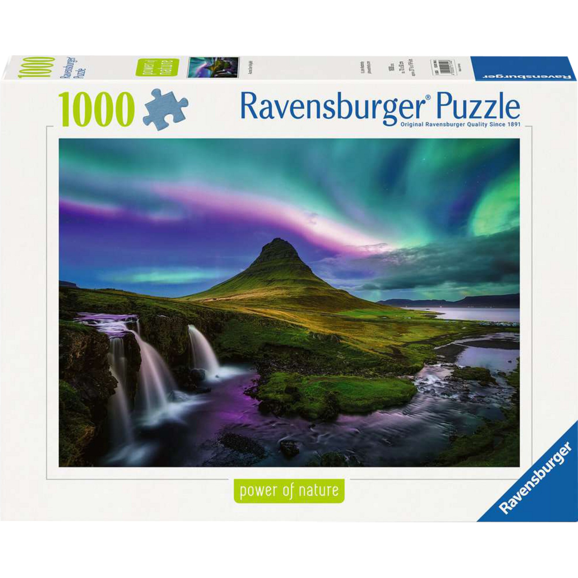 Ravensburger Puzzle Puzzle Power of Nature - Nordlichter &uuml;ber Kirkjufell - Bild 1