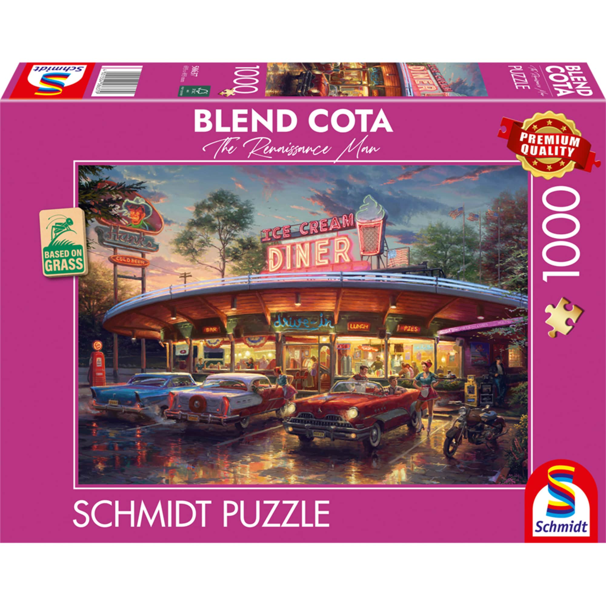 Schmidt Spiele Puzzle Blend Cota: American Diner - Bild 1
