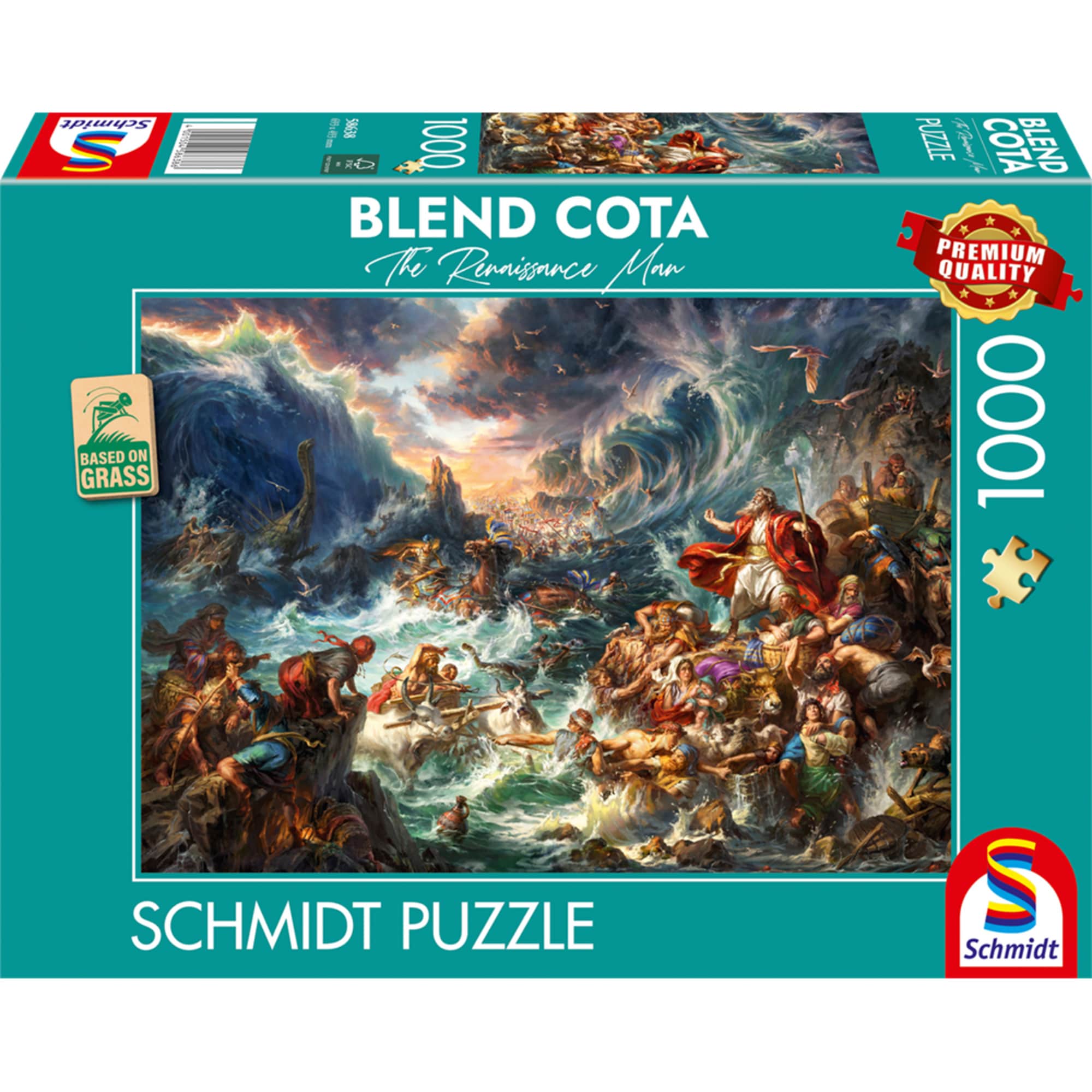 Schmidt Spiele Puzzle Blend Cota: Der Weg durch das Meer - Bild 1
