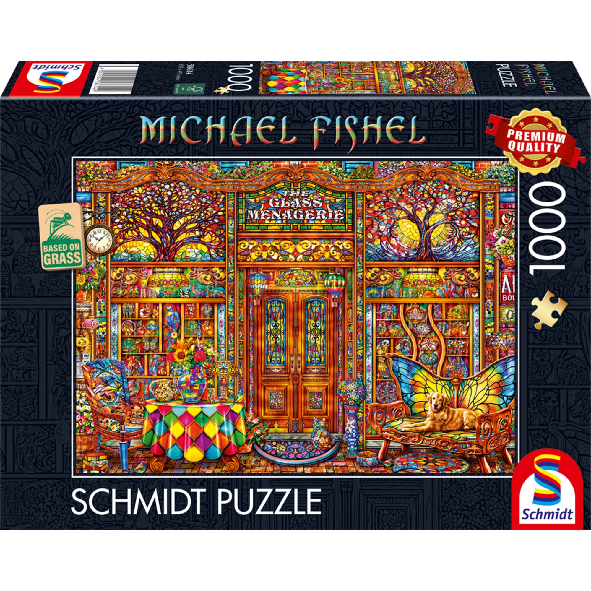 Schmidt Spiele Puzzle Michael Fishel: Glas-Menagerie - Bild 1