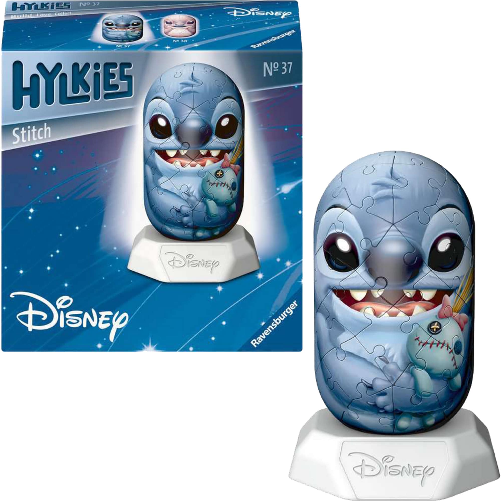 Ravensburger Puzzle 3D Puzzle Hylkies Disney Stitch - Stitch - Bild 1