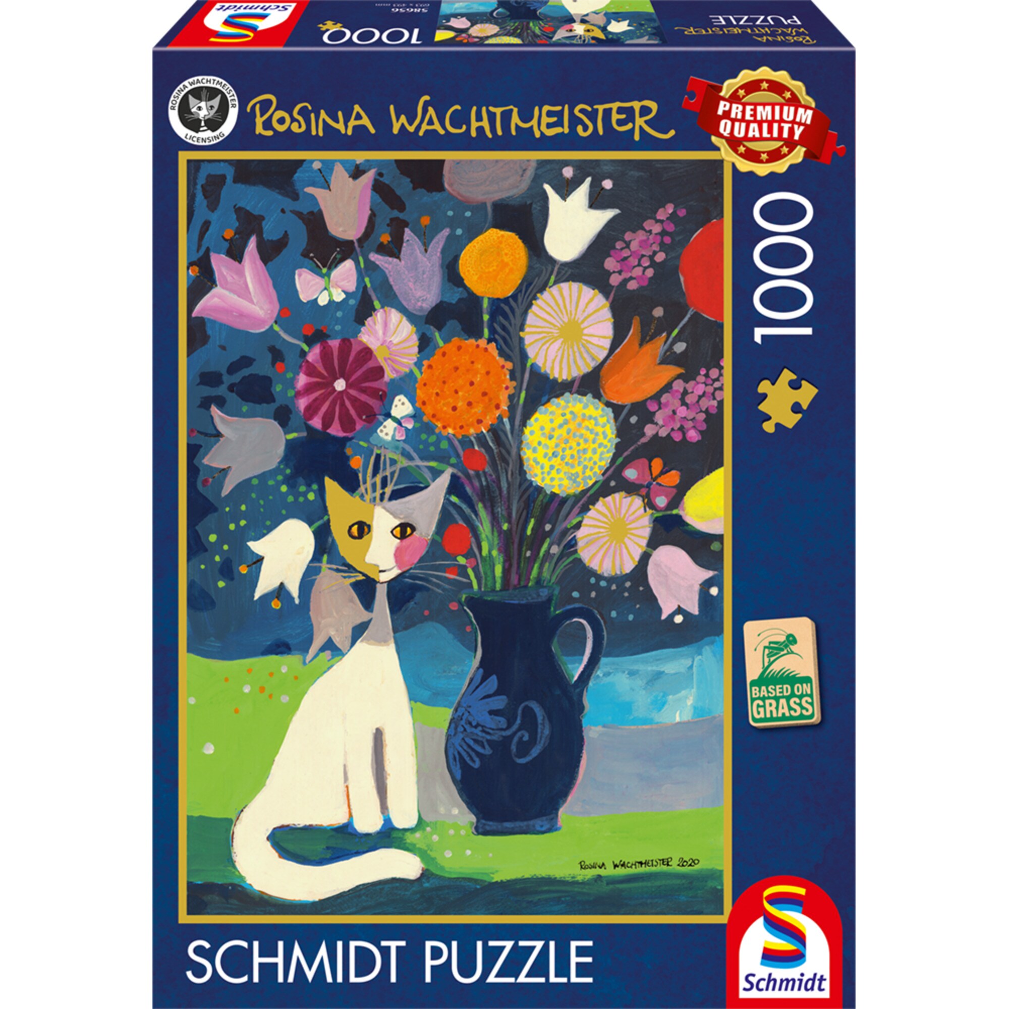 Schmidt Spiele Puzzle Rosina Wachtmeister: Wei&szlig;e Katze - Bild 1