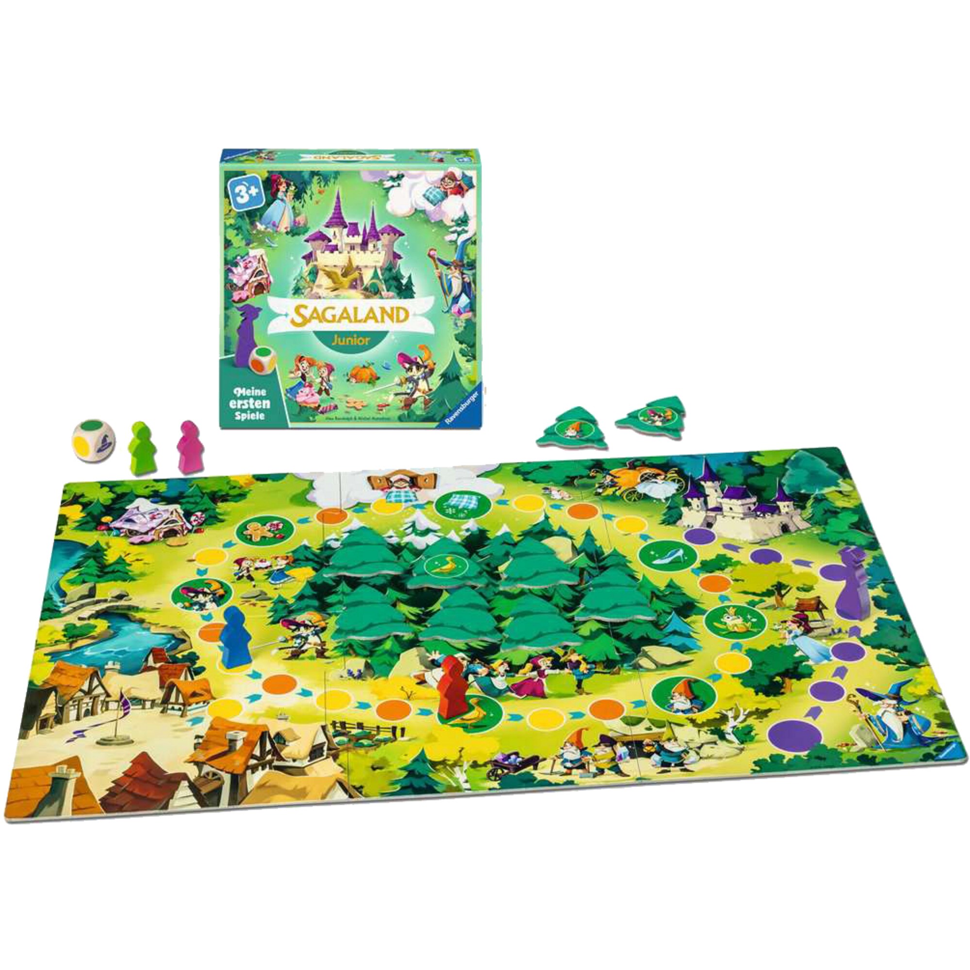 Ravensburger Brettspiel Meine ersten Spiele - Sagaland Junior - Bild 1