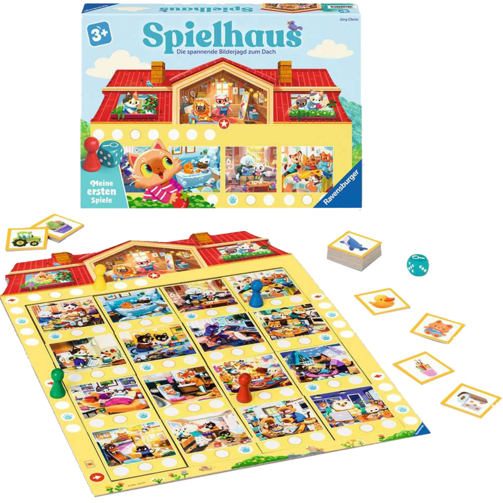 Ravensburger Brettspiel Meine ersten Spiele - Spielhaus - Bild 1