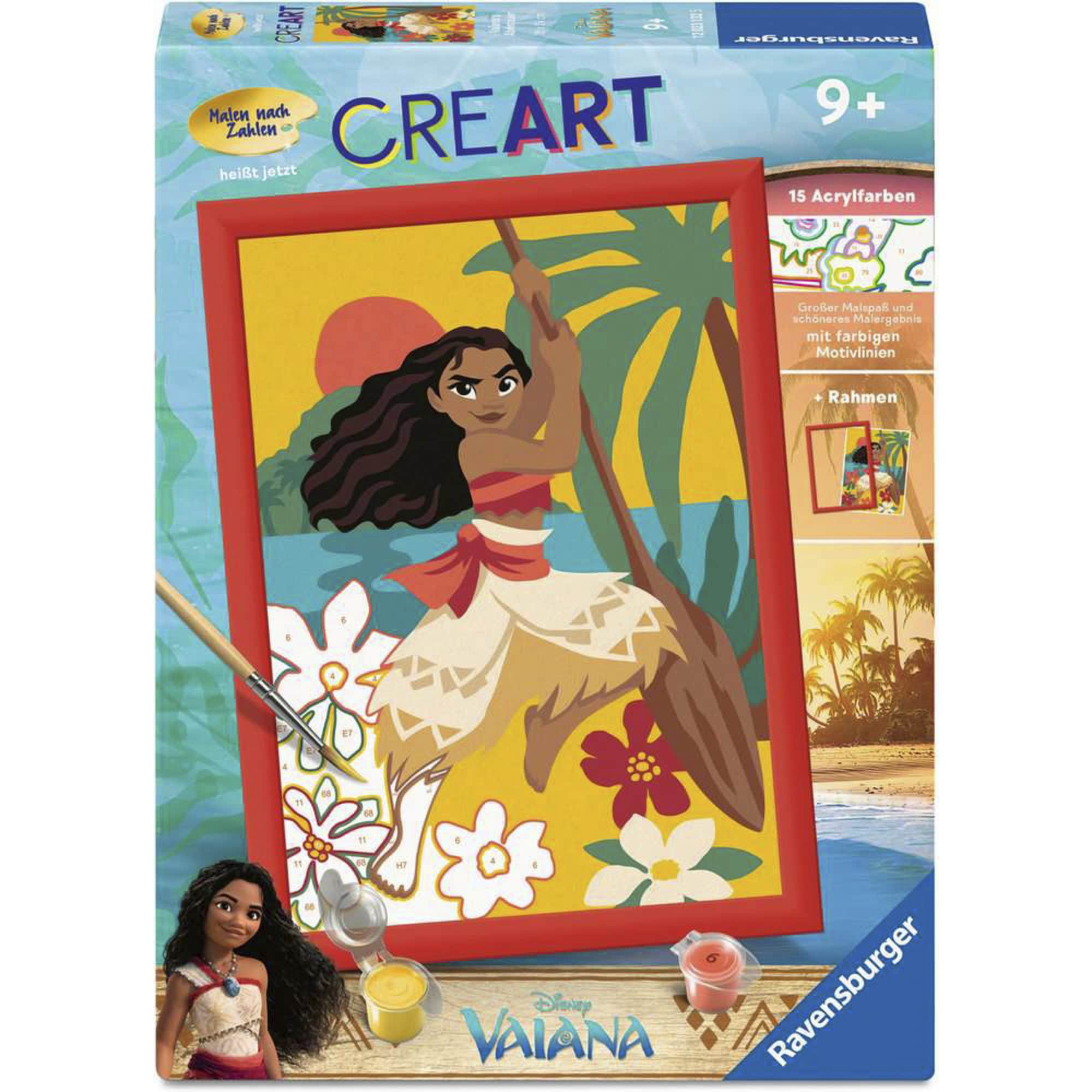 Ravensburger Malen CreArt - Vaiana's Abenteuer - Bild 1
