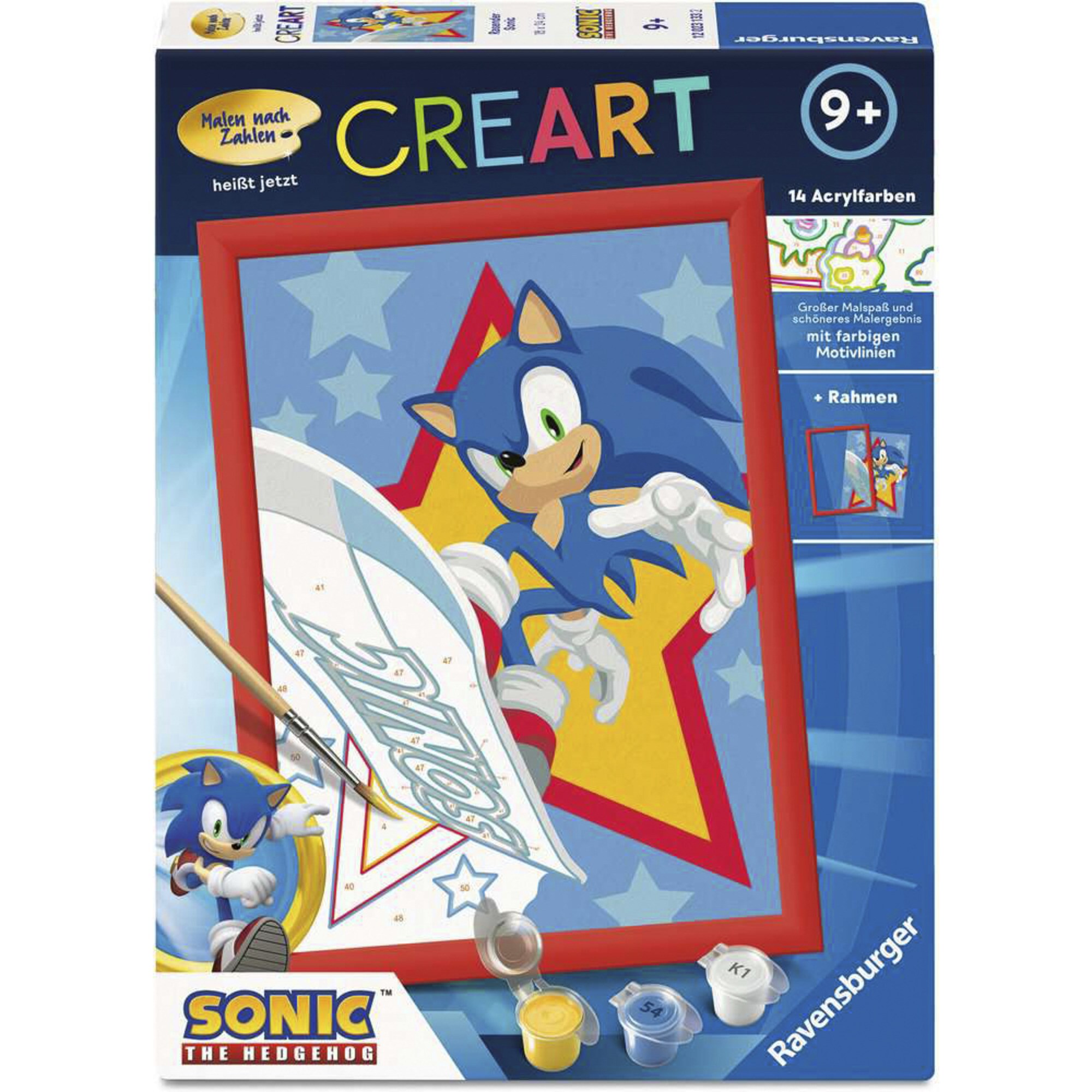 Ravensburger Malen CreArt - Rasender Sonic - Bild 1