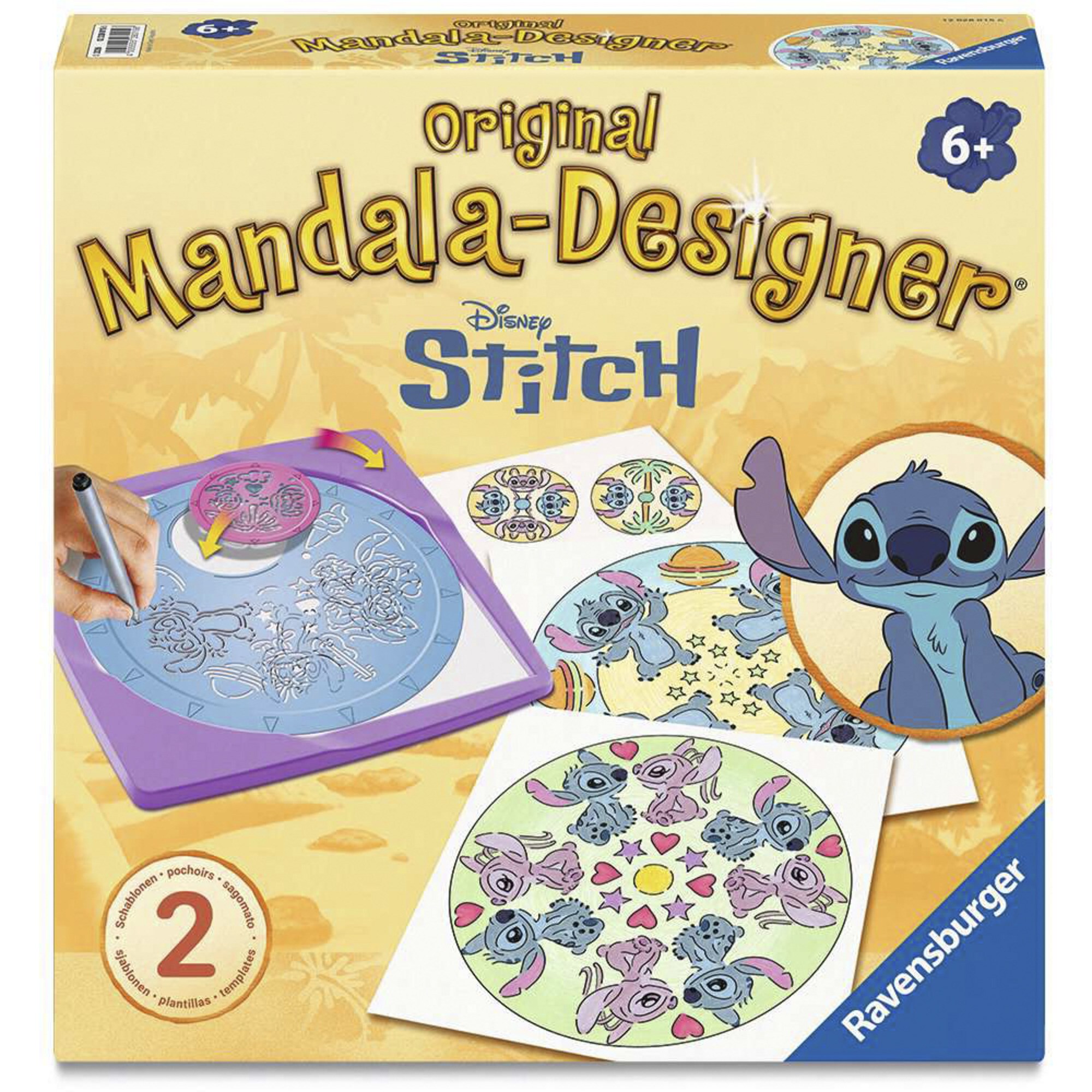 Ravensburger Malen Mandala Designer Midi - Disney Stitch - Bild 1