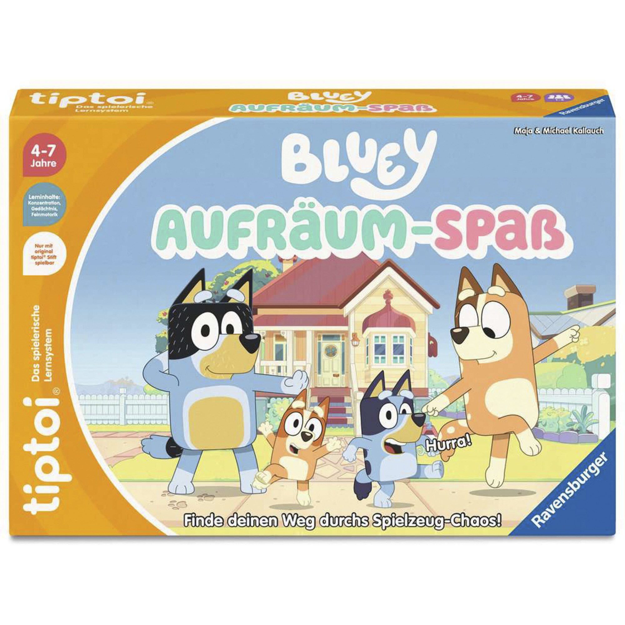 Ravensburger Brettspiel tiptoi Bluey Aufr&auml;um-Spa&szlig; - Bild 1