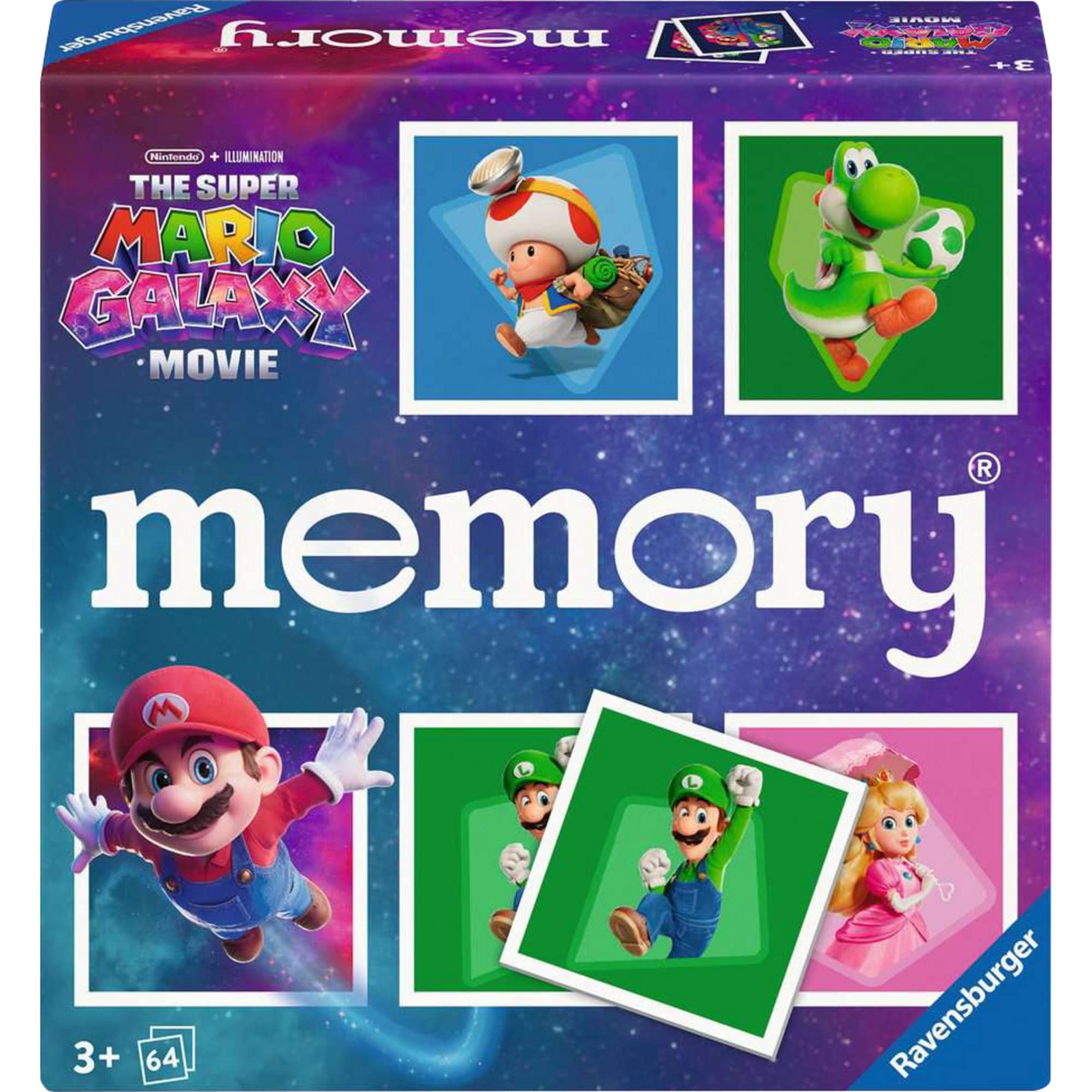 Ravensburger Ged&auml;chtnisspiel memory The Super Mario Galaxy Movie - Bild 1
