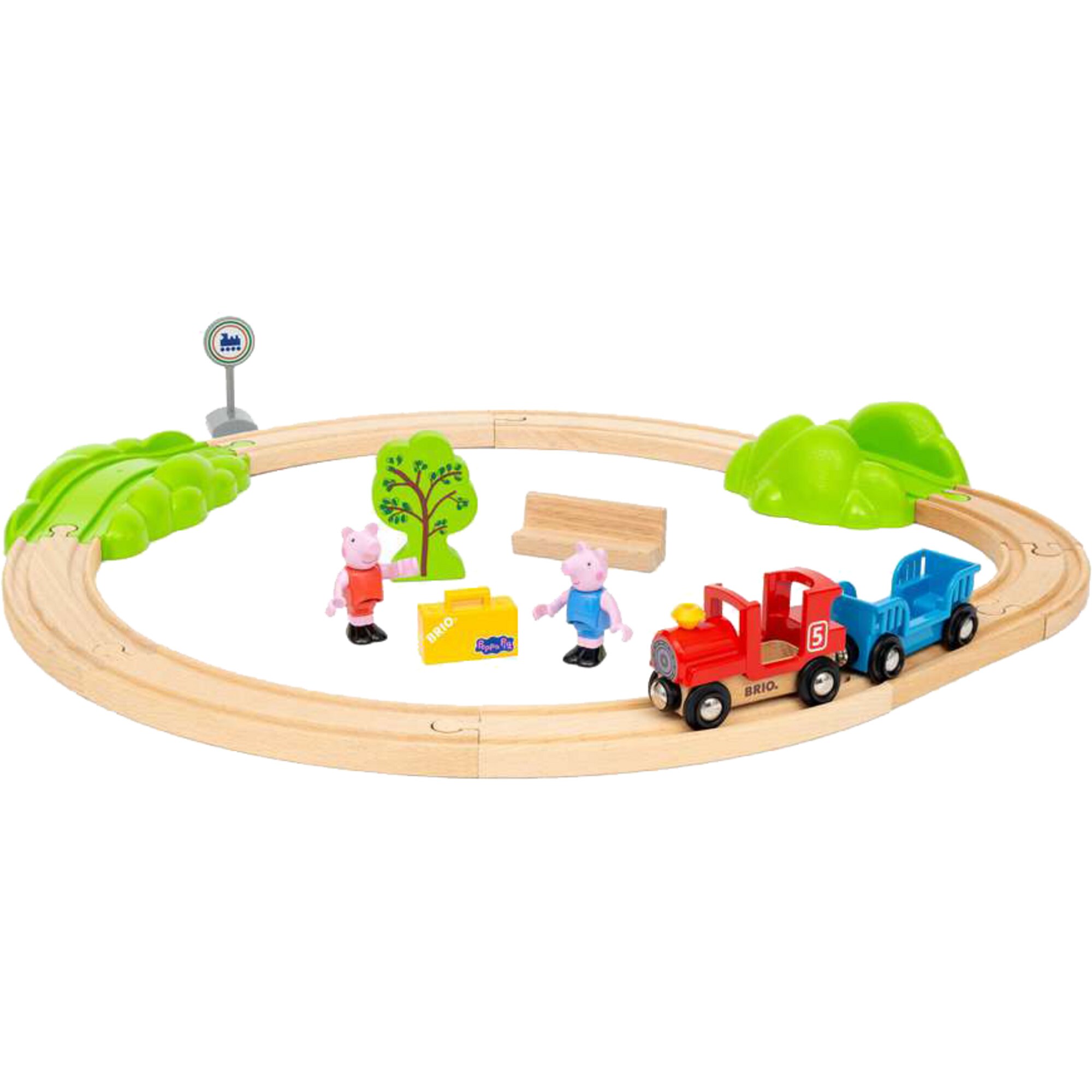 BRIO Spielfahrzeug World - Peppa Wutz Zug-Set - Bild 1