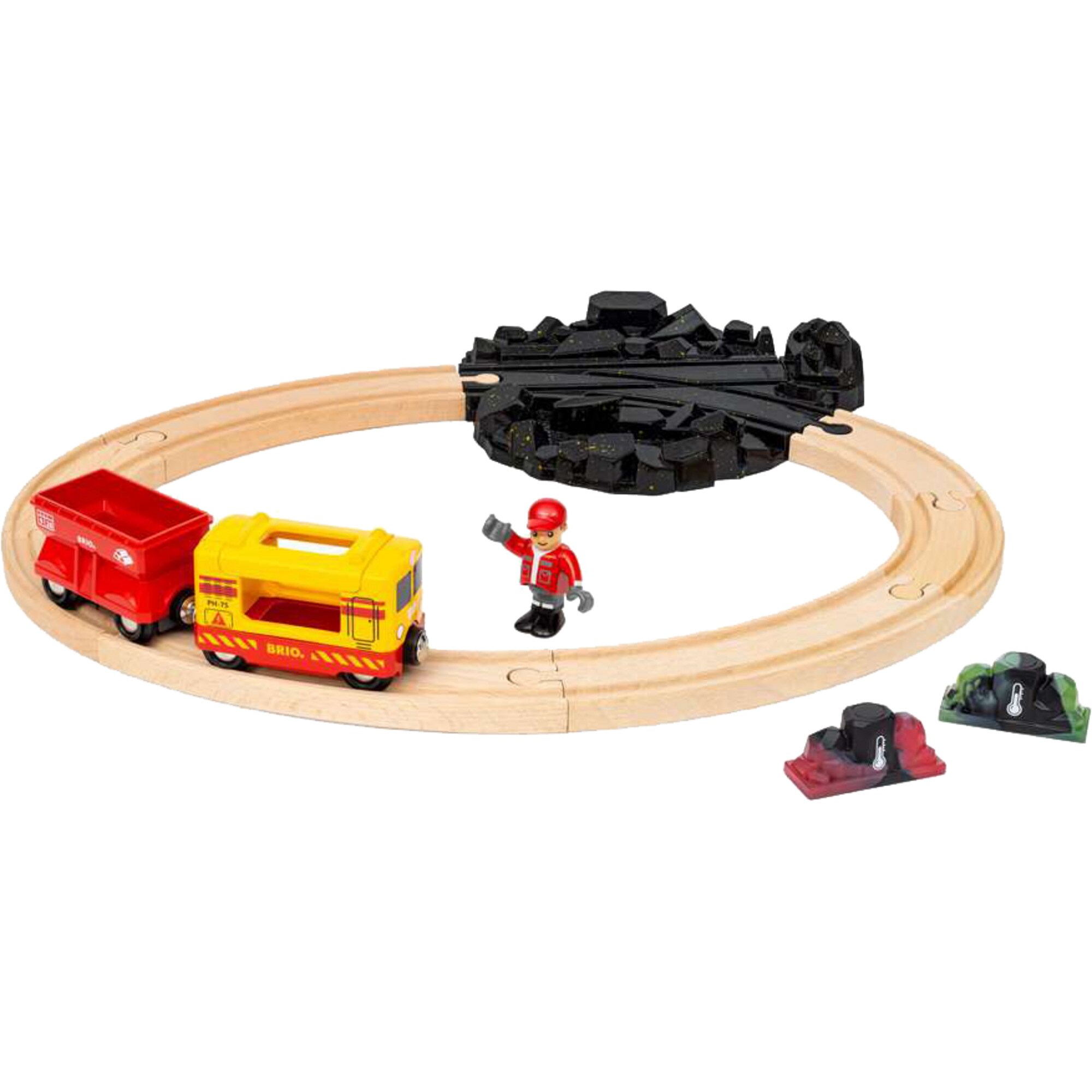 BRIO Spielfahrzeug World - G&uuml;terzug-Set mit Farbwechsel - Bild 1