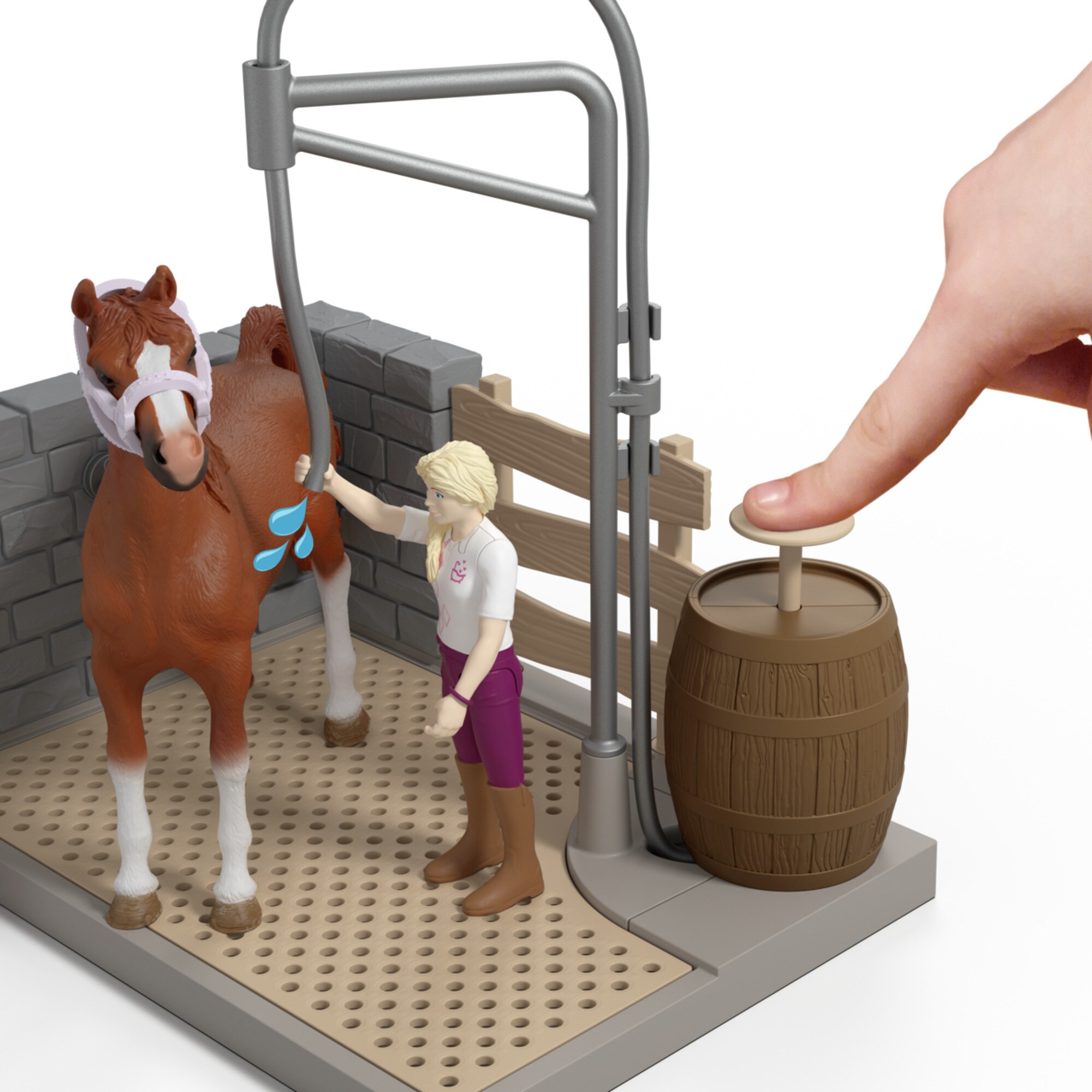 Schleich Spielfigur Horse Club Sofia's Pferdewaschplatz - Bild 1