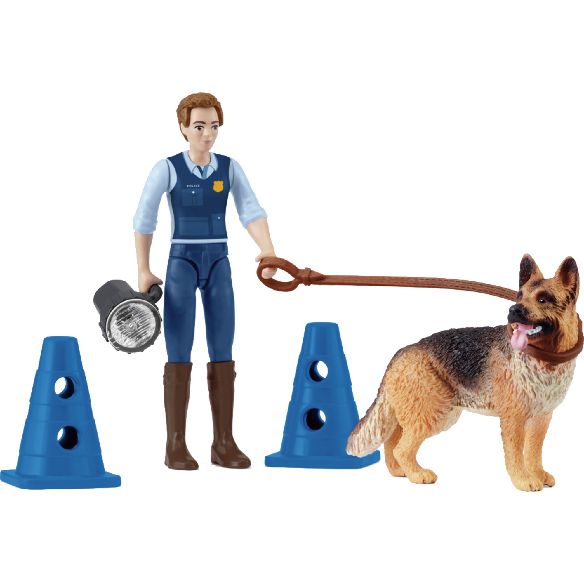 Schleich Spielfigur Pocket Set! Polizeieinsatz - Bild 1