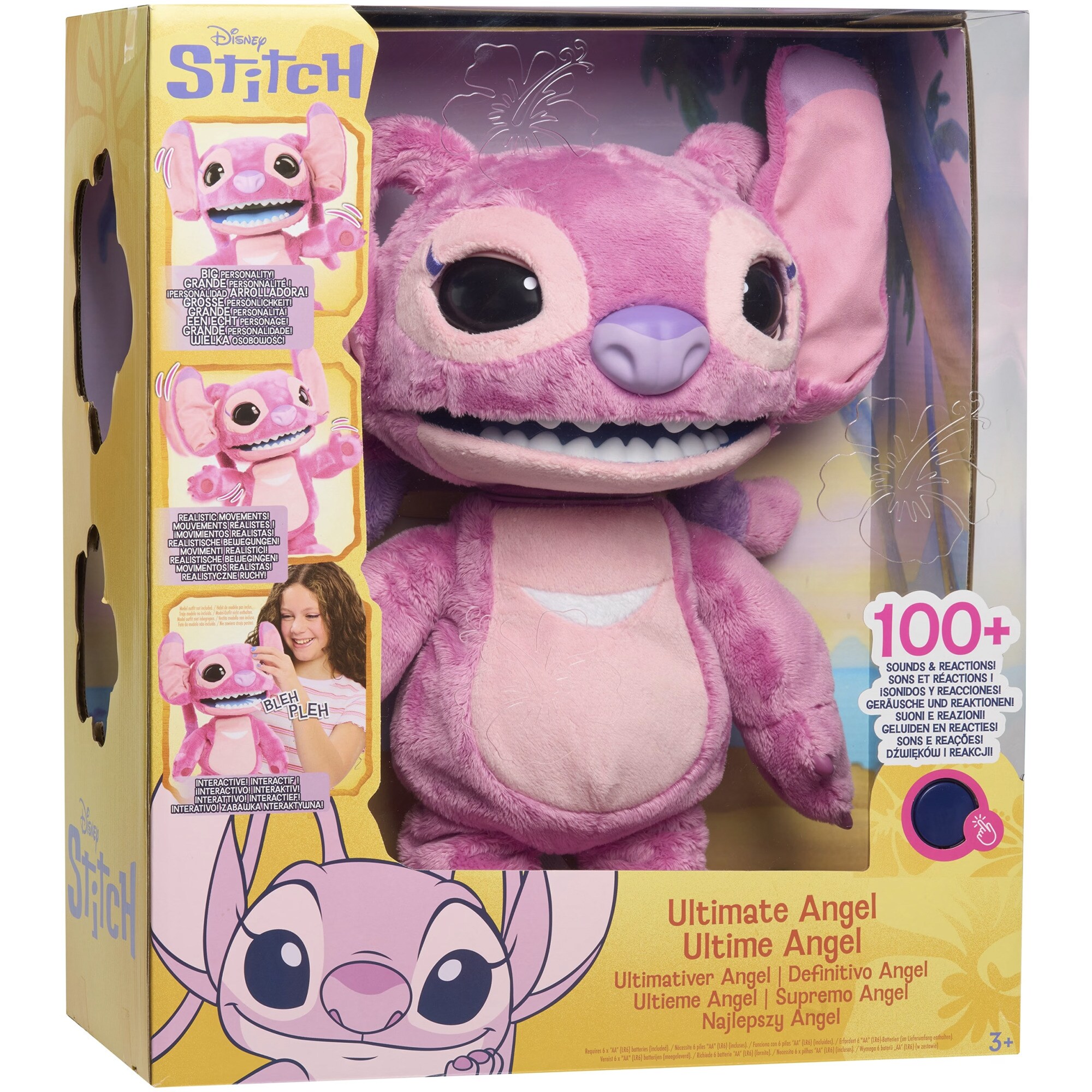 Just Play Kuscheltier Disney Stitch Ultimate Angel - Bild 1