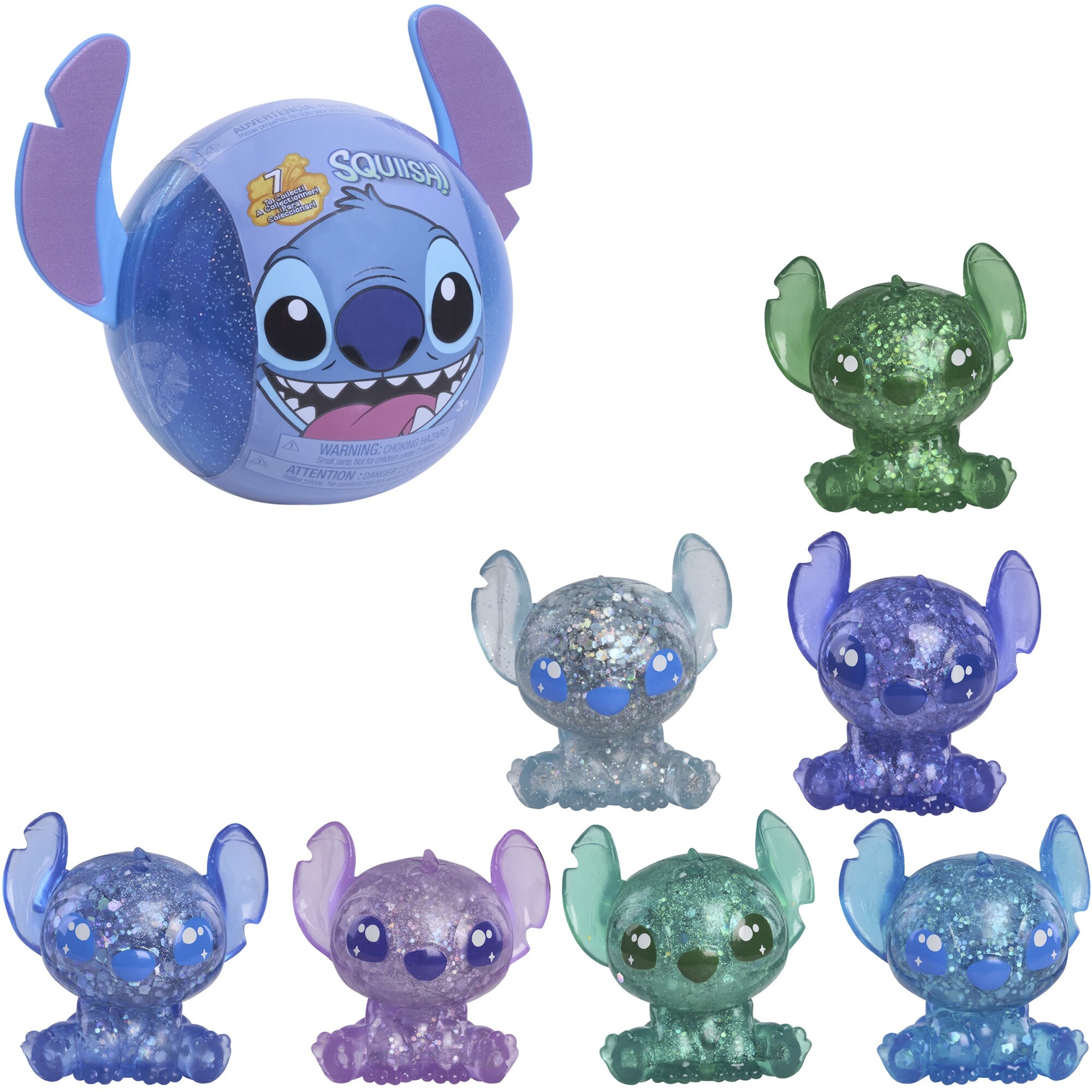 Just Play Spielfigur Disney Stitch Squish-A-Stitch Sammelfiguren - Bild 1