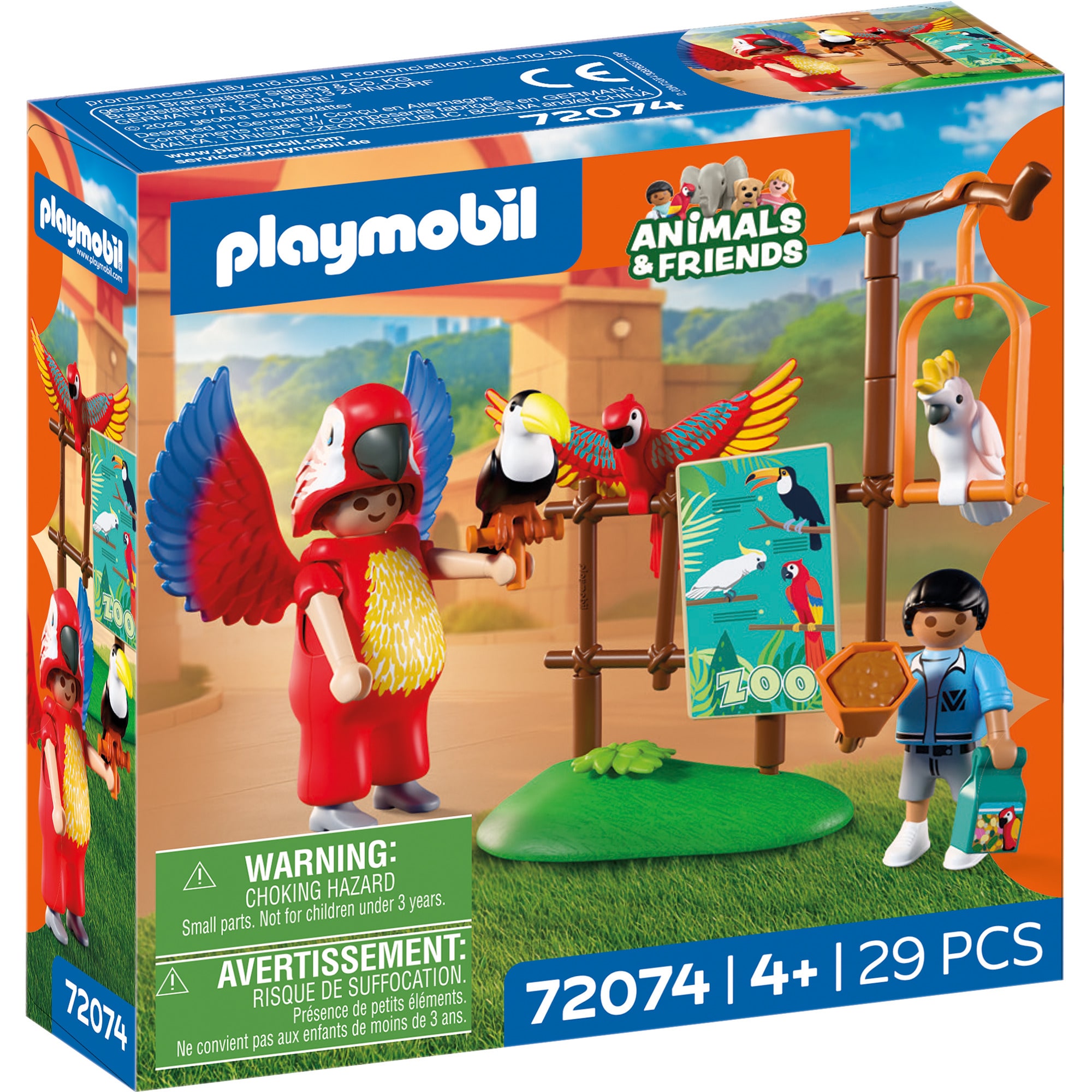 PLAYMOBIL Konstruktionsspielzeug Animals & Friends Zoo: Maskottchen - Bild 1