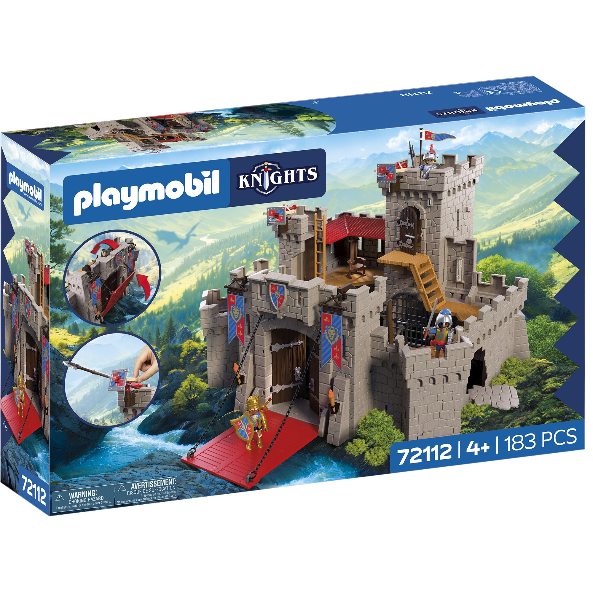 PLAYMOBIL Konstruktionsspielzeug Knights Große Löwenritterburg
