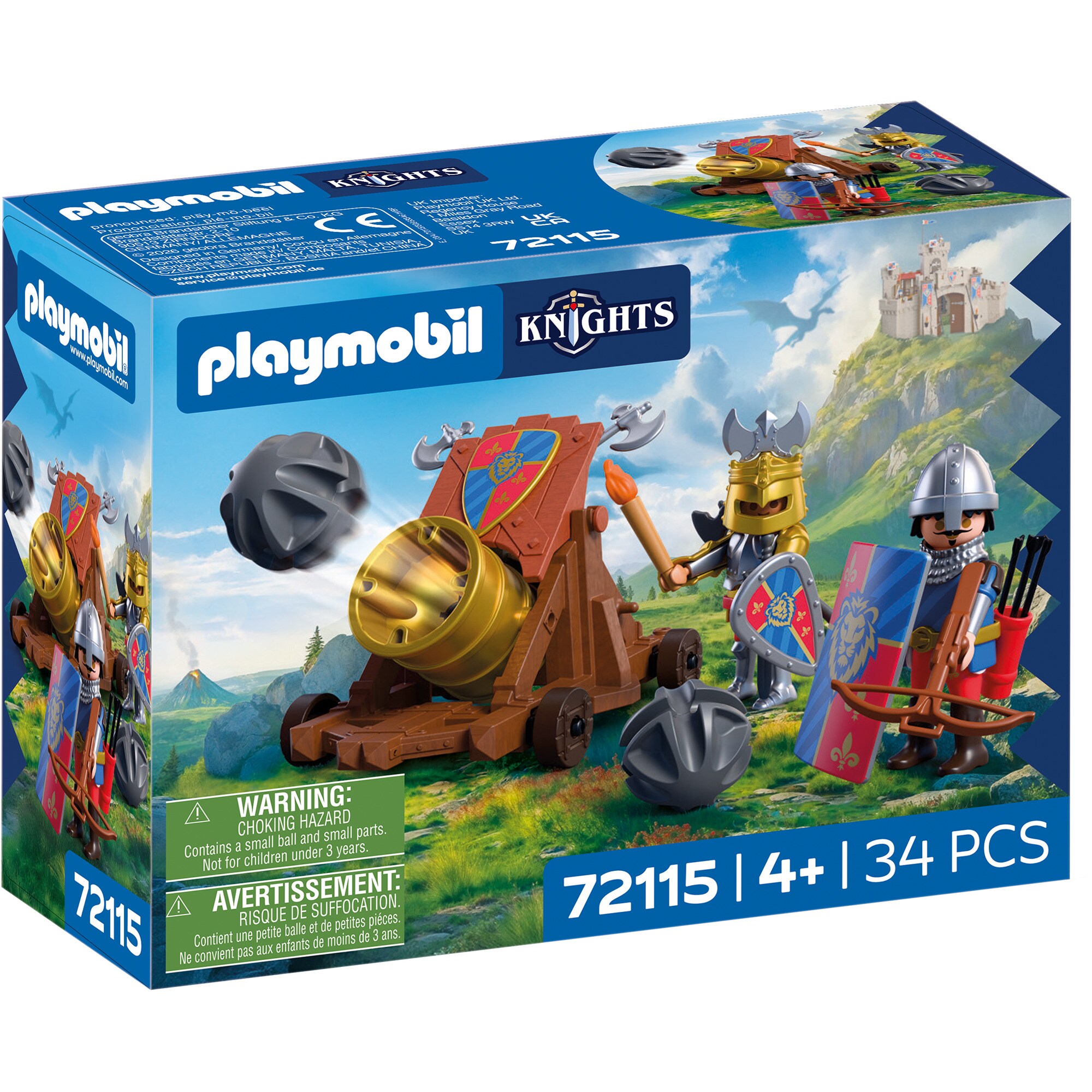 PLAYMOBIL Konstruktionsspielzeug Knights Schusswaffe Löwenritter