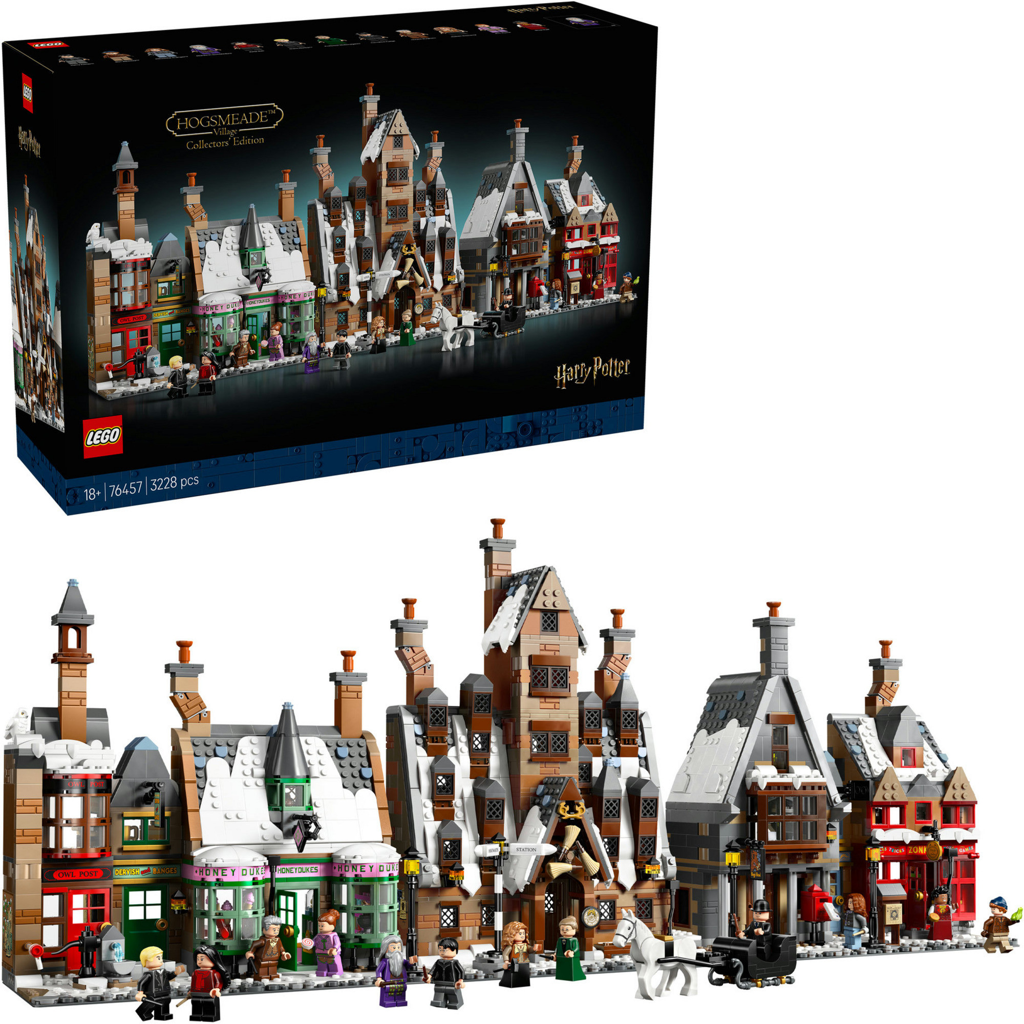 LEGO Konstruktionsspielzeug Harry Potter Dorf Hogsmeade - Sammleredition - Bild 1