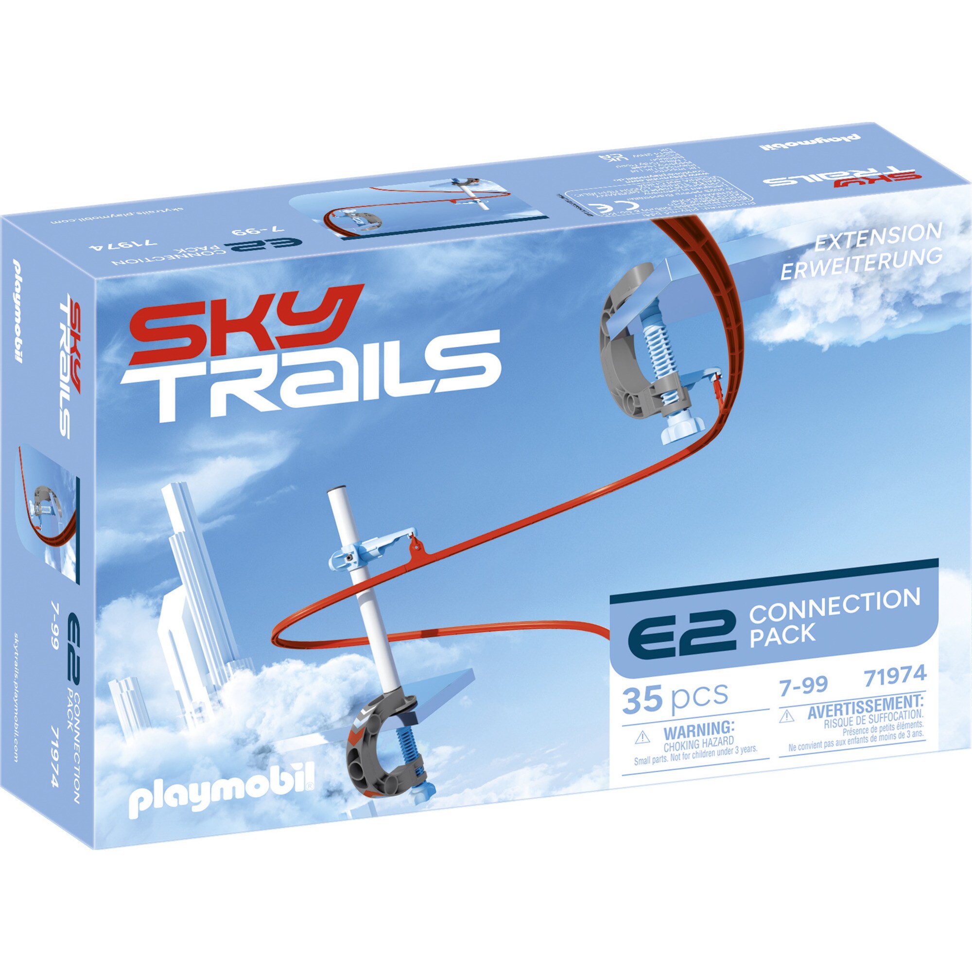 PLAYMOBIL Konstruktionsspielzeug Sky Trails: Connection Pack - Bild 1