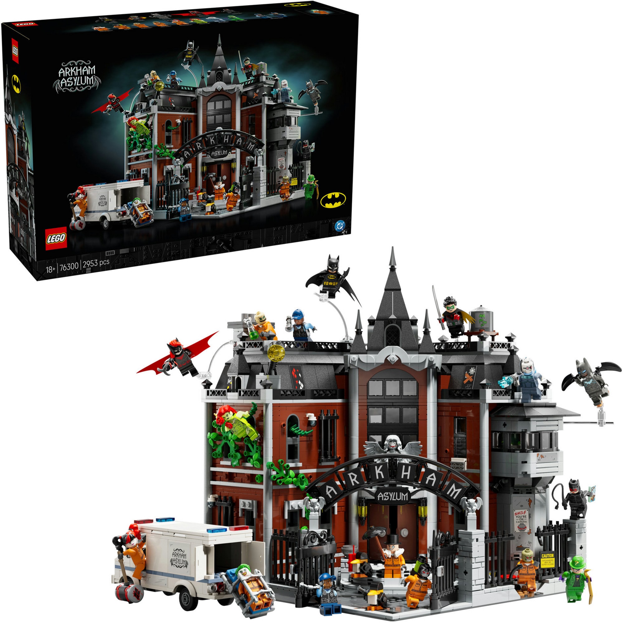 LEGO Konstruktionsspielzeug DC Super Heroes Batman Arkham Asylum - Bild 1