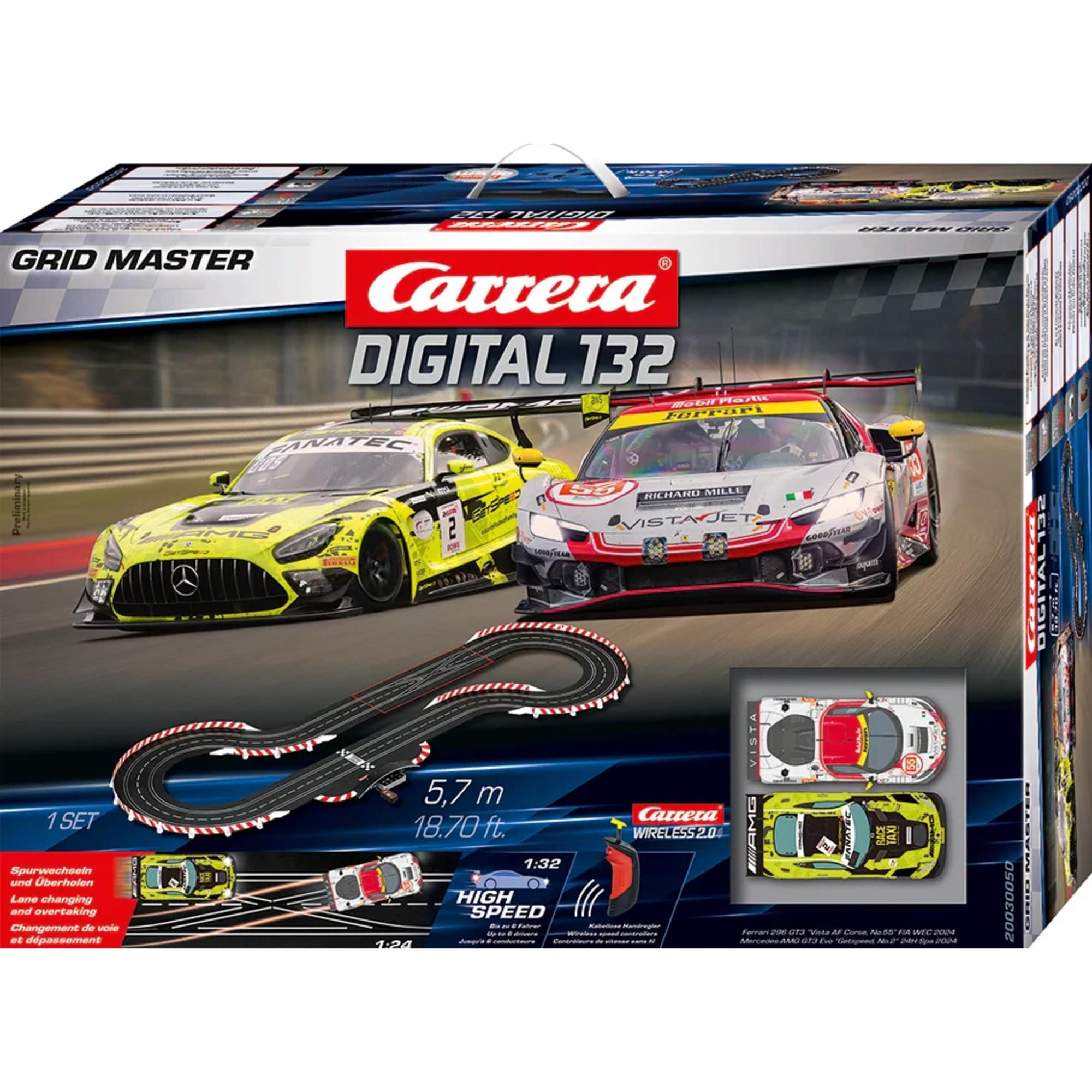 Carrera Rennbahn DIGITAL 132 Grid Master - Bild 1