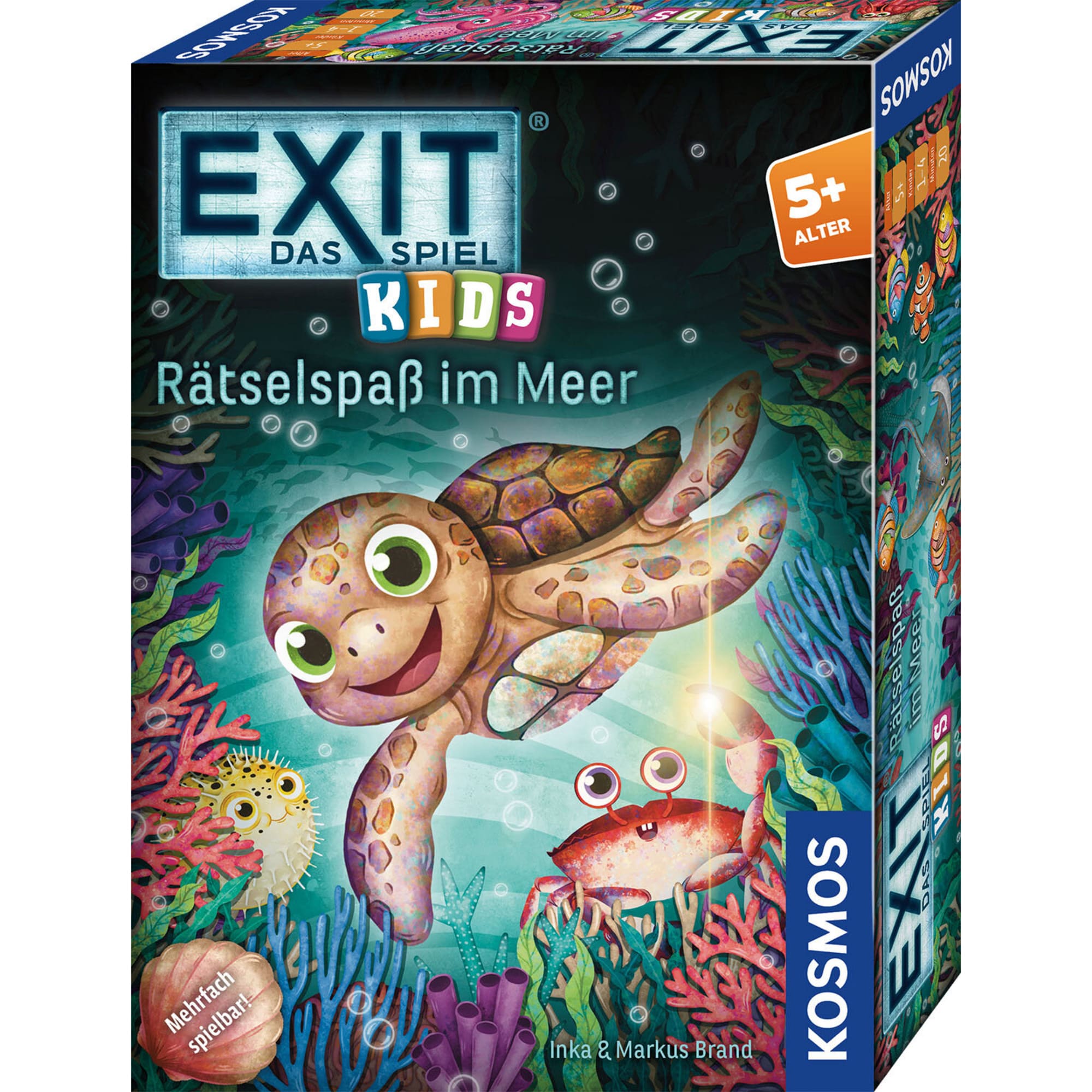 Kosmos Partyspiel EXIT - Das Spiel Kids: R&auml;tselspa&szlig; im Meer - Bild 1