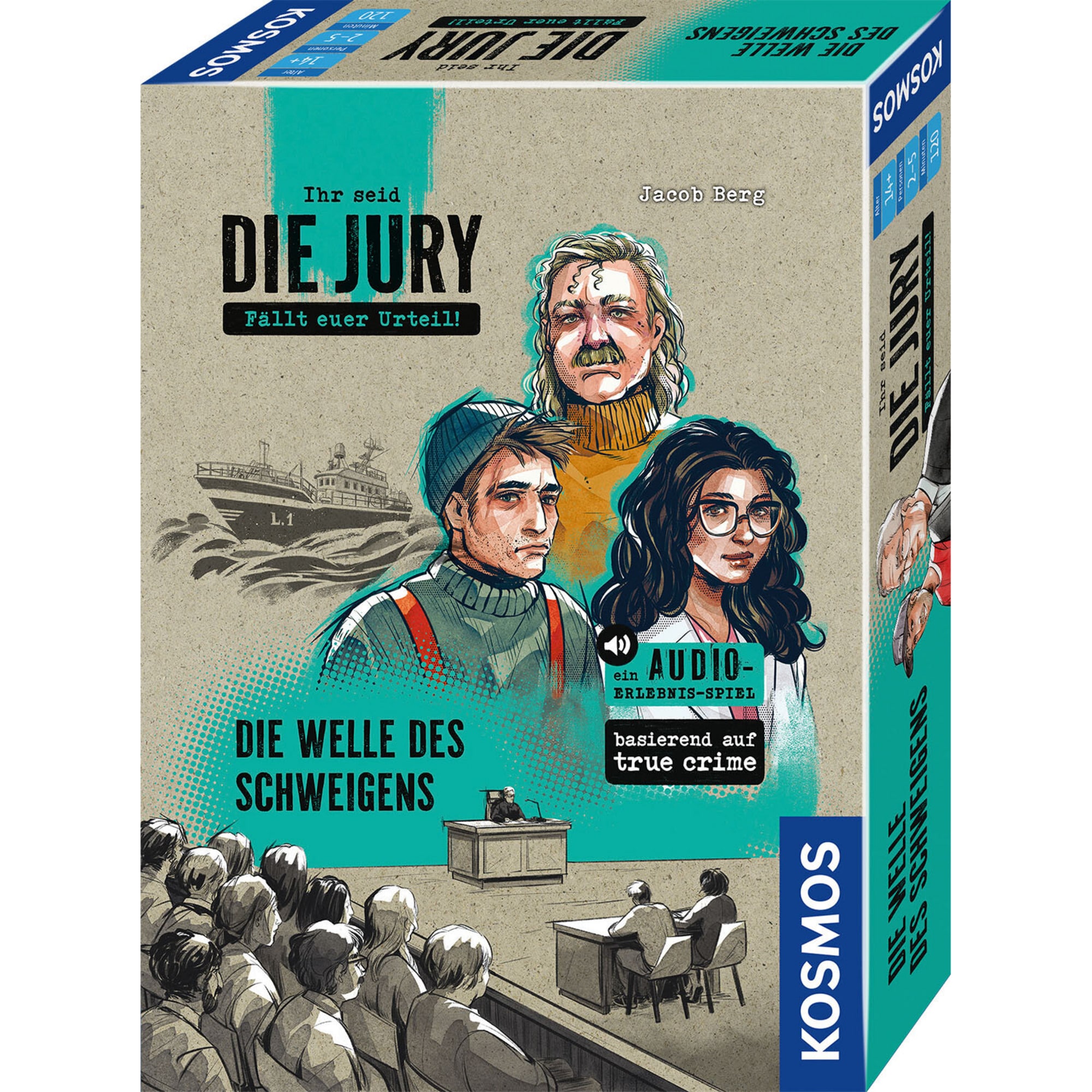 Kosmos R&auml;tselspiel Ihr seid die Jury: Die Welle des Schweigens - Bild 1
