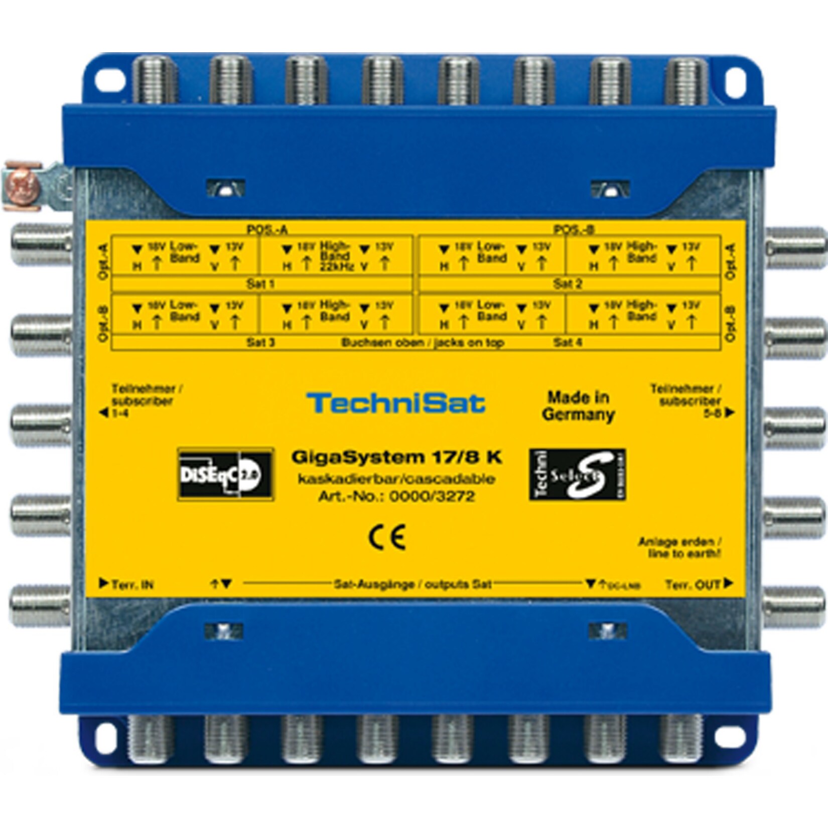 TechniSat Multischalter GigaSystem 17/8K - Bild 1